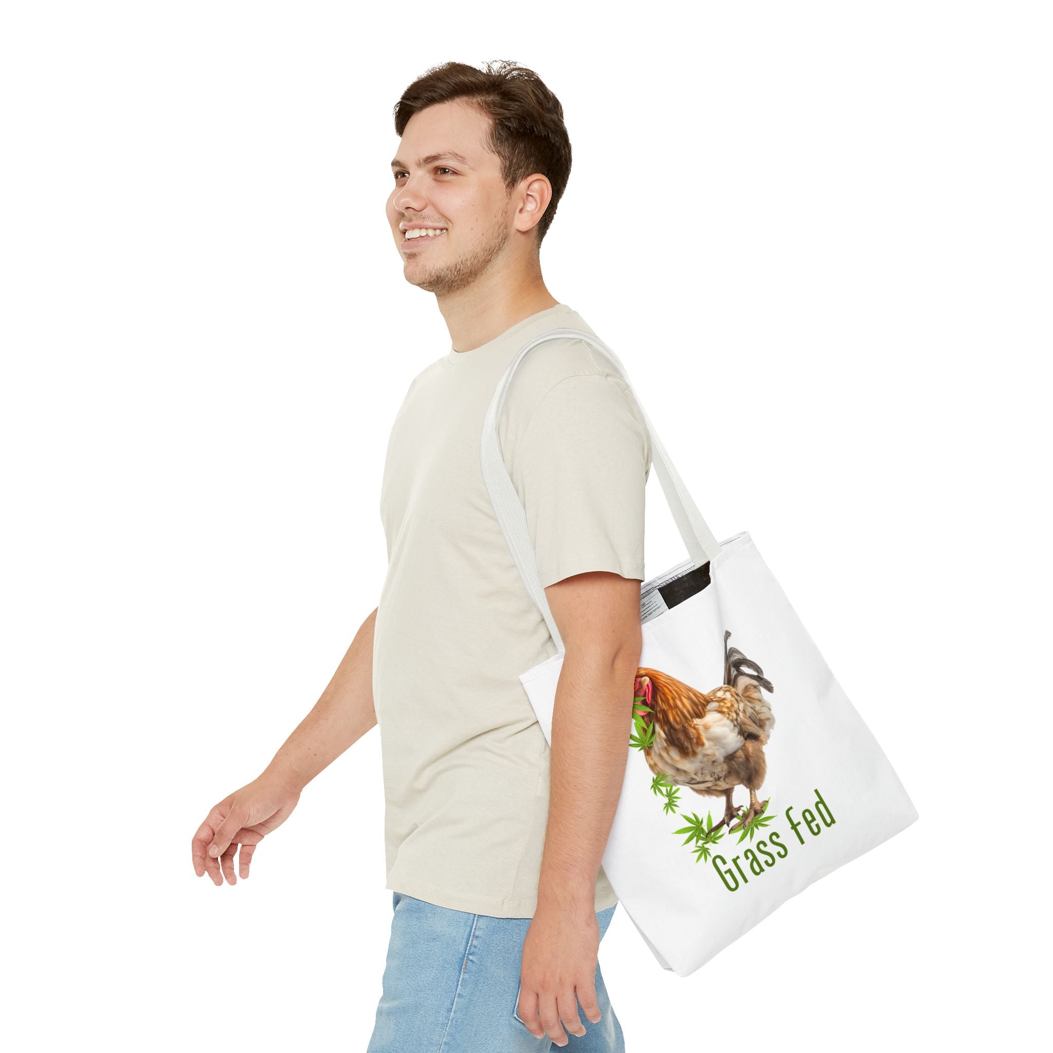 Whimsical Chicken Tote Bag - Perfect for Farm Lovers, Eco-Friendly Shopping, Gift for Chicken Enthusiasts, Mother's Day, Picnic