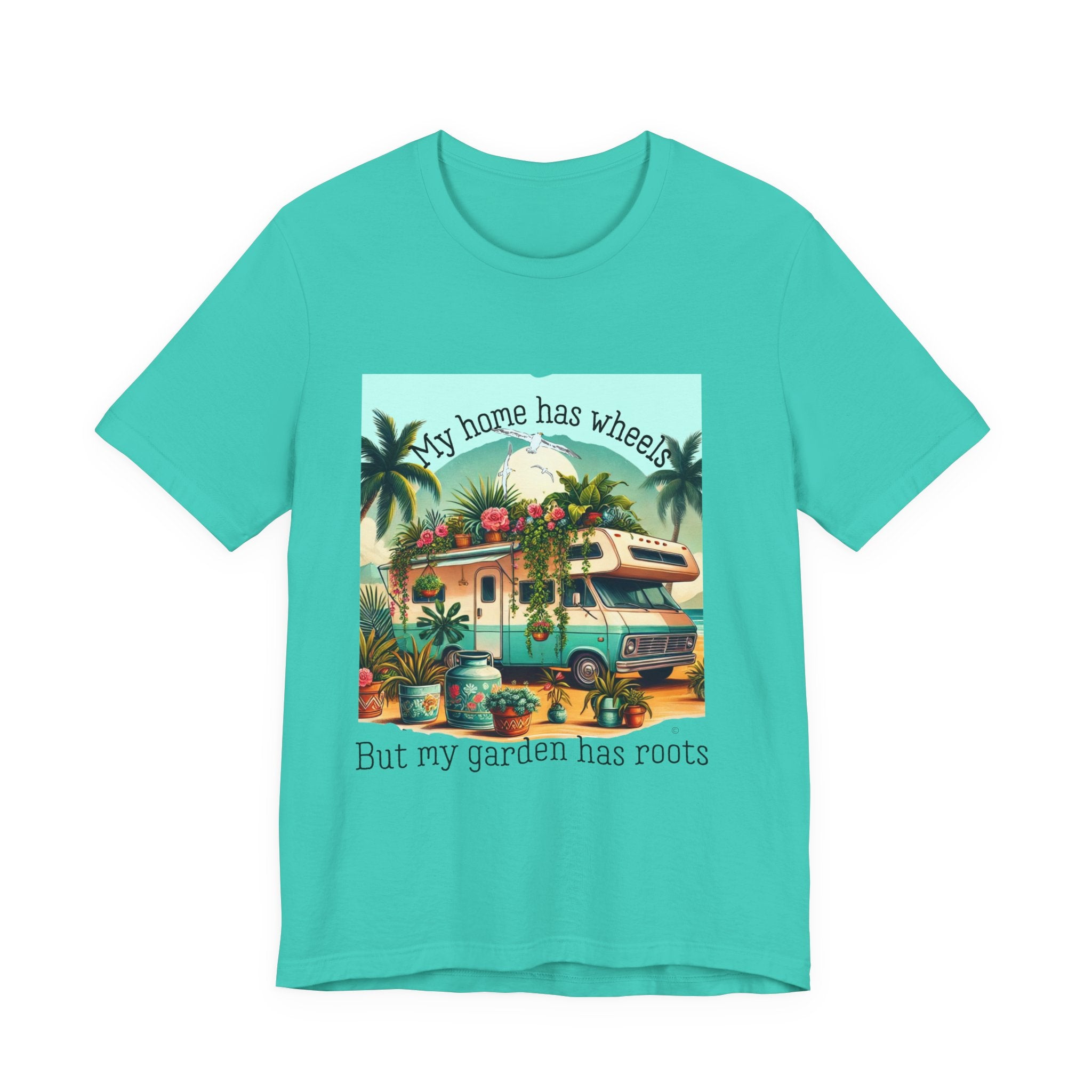 My Home Has Wheels – RV Life Outdoor Adventure Tee