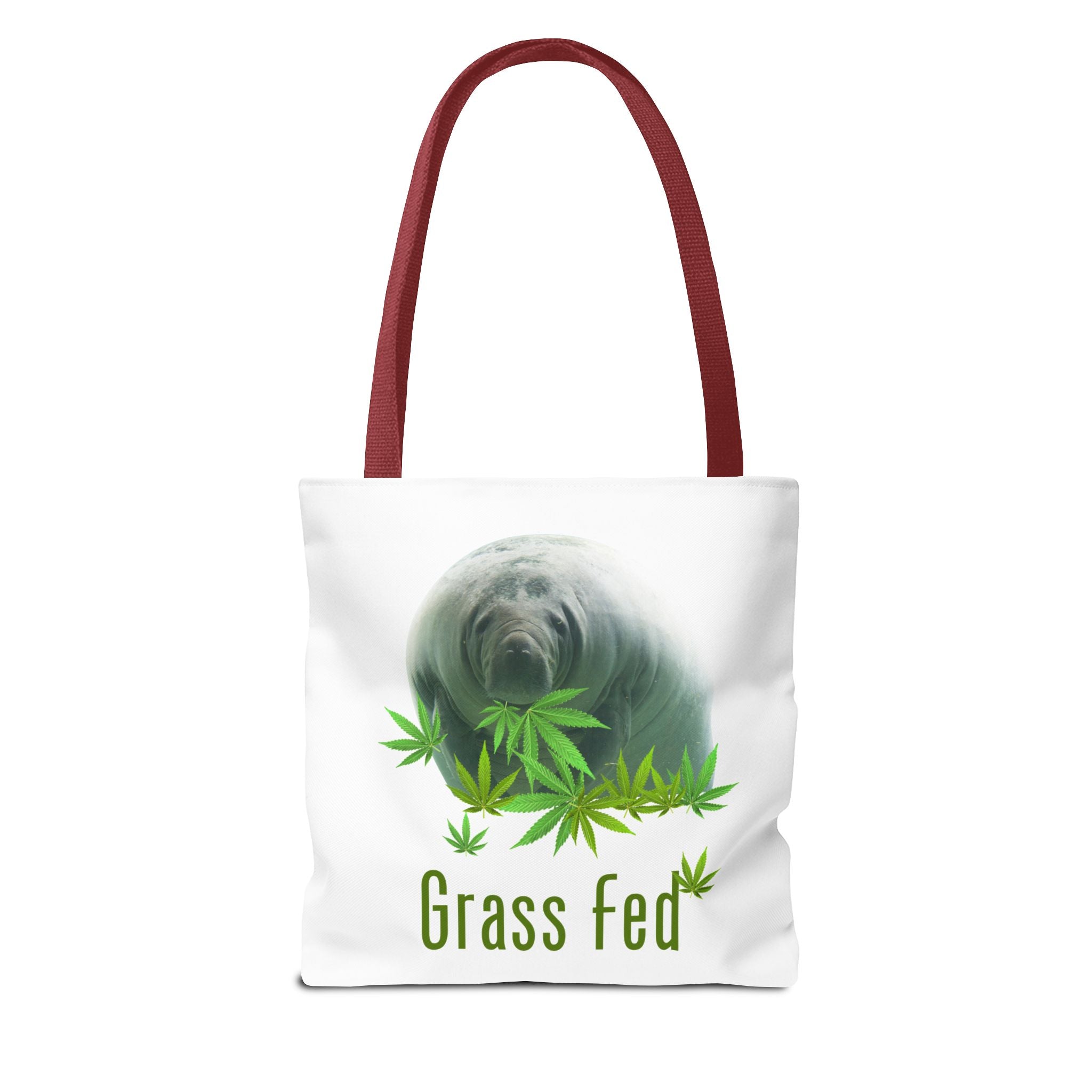 Grass Fed Tote Bag - Eco-Friendly, Animal Lovers Gift, Shopping, Beach, Reusable Bag