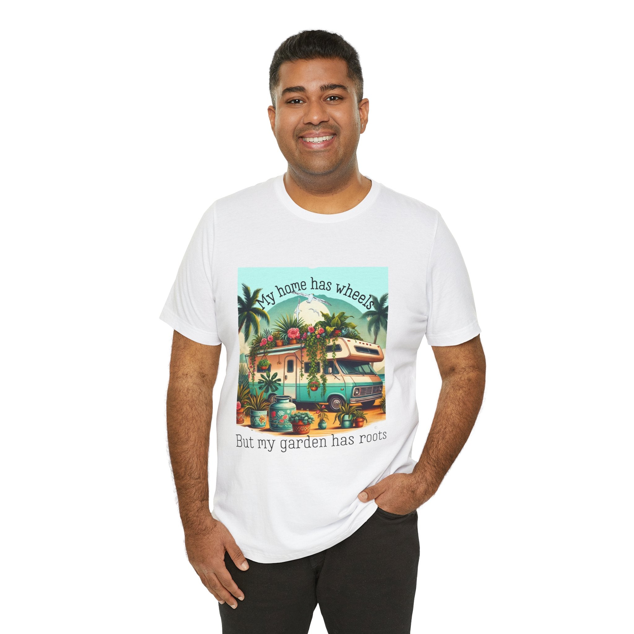My Home Has Wheels – RV Life Outdoor Adventure Tee