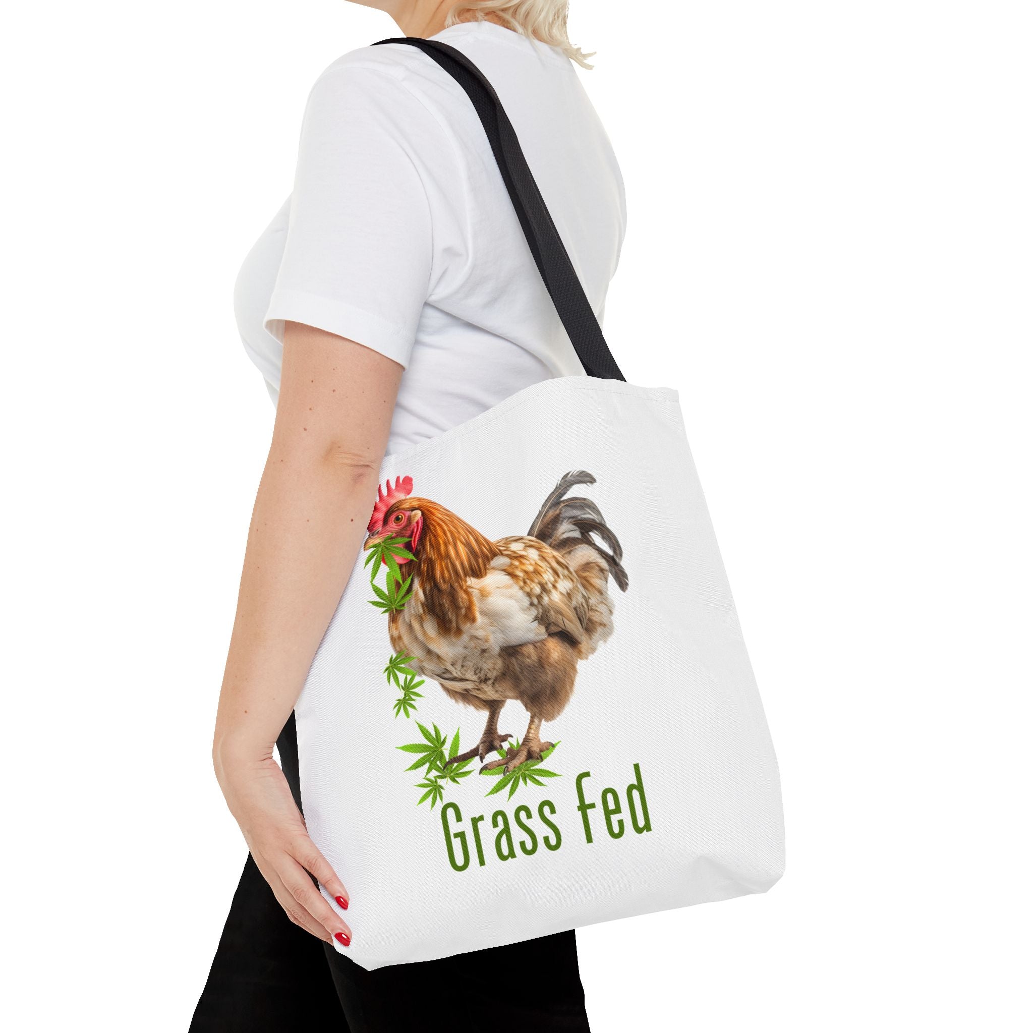 Whimsical Chicken Tote Bag - Perfect for Farm Lovers, Eco-Friendly Shopping, Gift for Chicken Enthusiasts, Mother's Day, Picnic