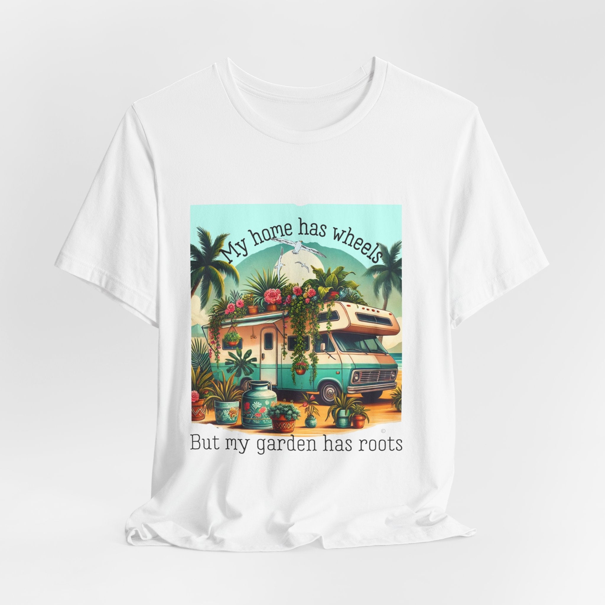My Home Has Wheels – RV Life Outdoor Adventure Tee