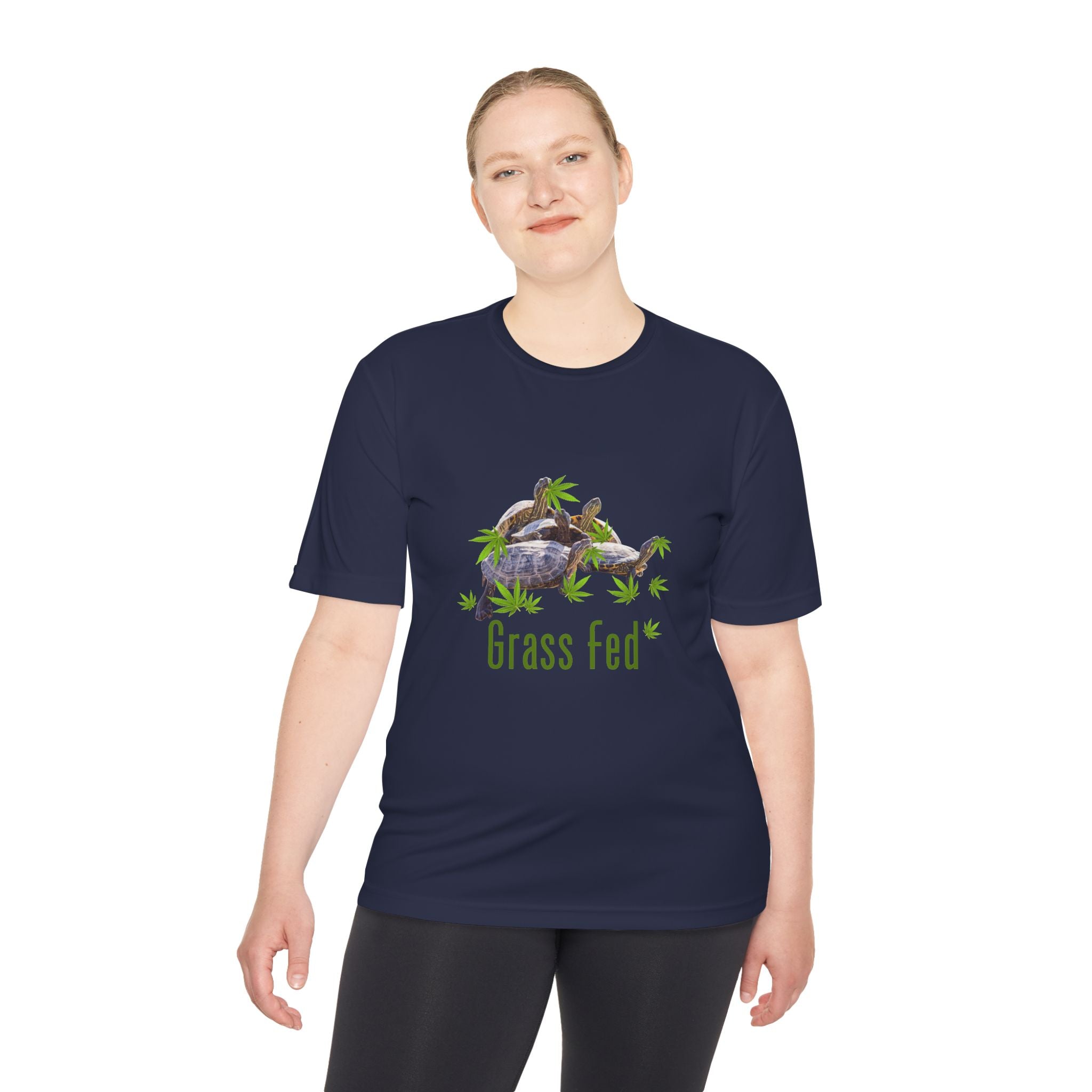 Turtle Grass Fed Unisex Moisture Wicking Tee - Eco-Friendly Apparel for Nature Lovers, Perfect for Outdoor Activities, Casual Wear, Gifts, [...]