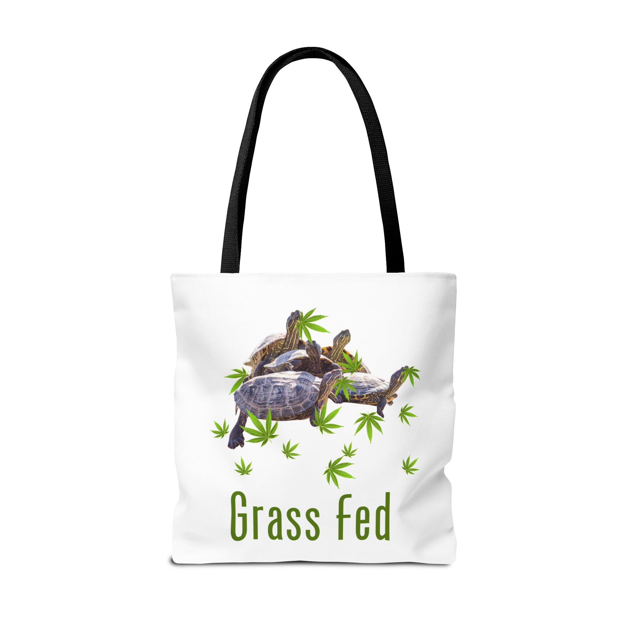 Eco-Friendly Turtle Tote Bag, Grass Fed Design, Reusable Shopping Bag, Animal Lover Gift, Beach Tote, Sustainable Fashion