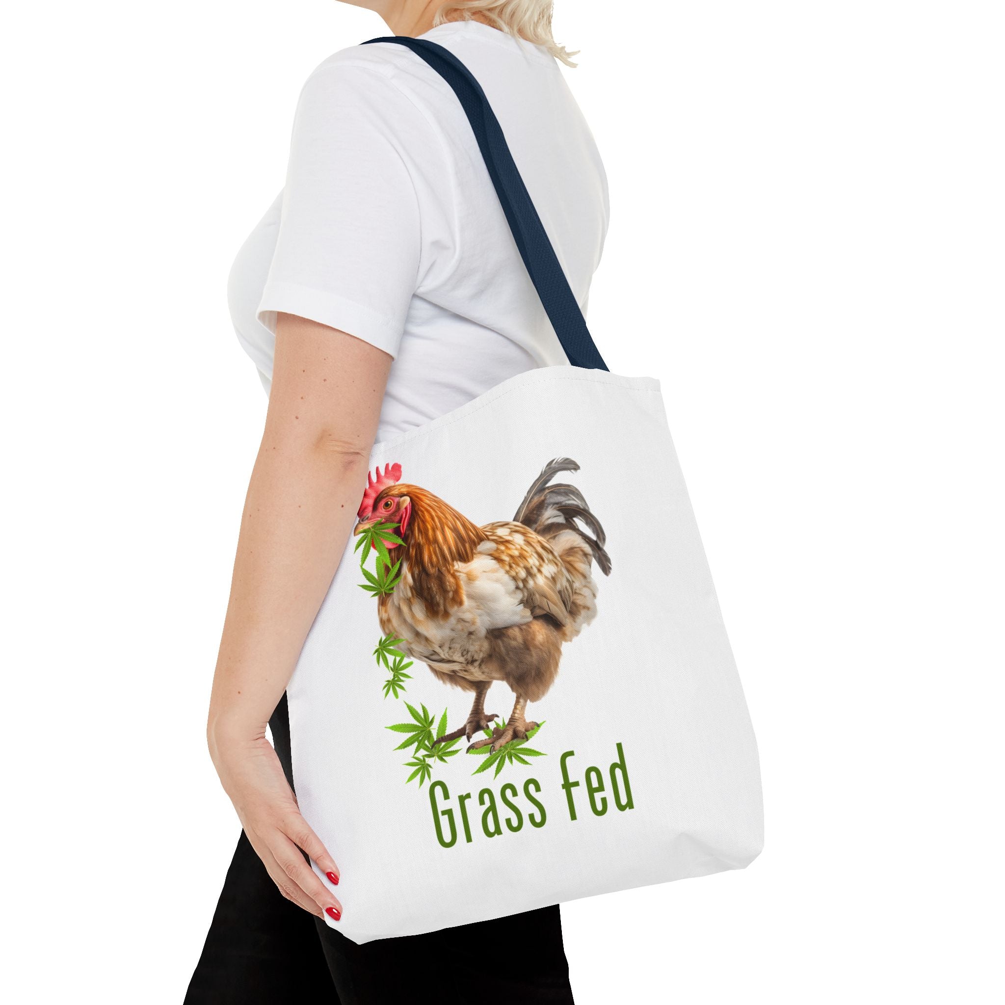 Whimsical Chicken Tote Bag - Perfect for Farm Lovers, Eco-Friendly Shopping, Gift for Chicken Enthusiasts, Mother's Day, Picnic