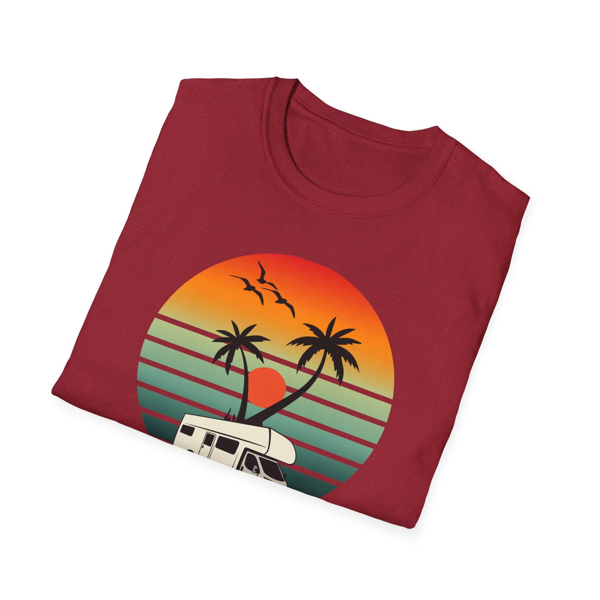 Retired Relaxed Unisex T-Shirt | Casual Summer Tee, Gift for Retirees, Beach Vibe Shirt, Vacation Wear, Comfortable Everyday Style