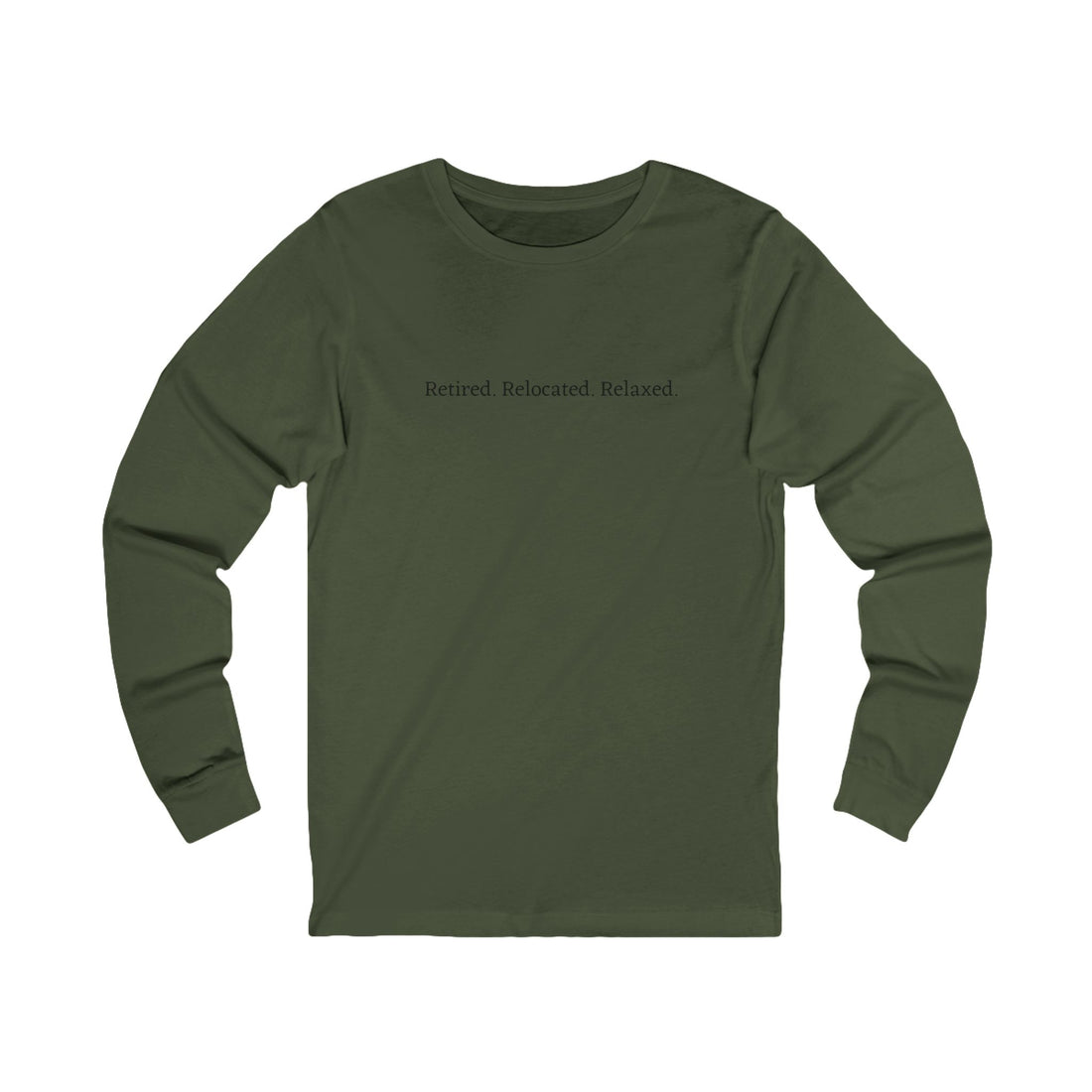 Retirement Adventure Unisex Long Sleeve Tee | RV Lovers Gift, Nature Lover Shirt, Relaxed Lifestyle Apparel, Retirement Celebration
