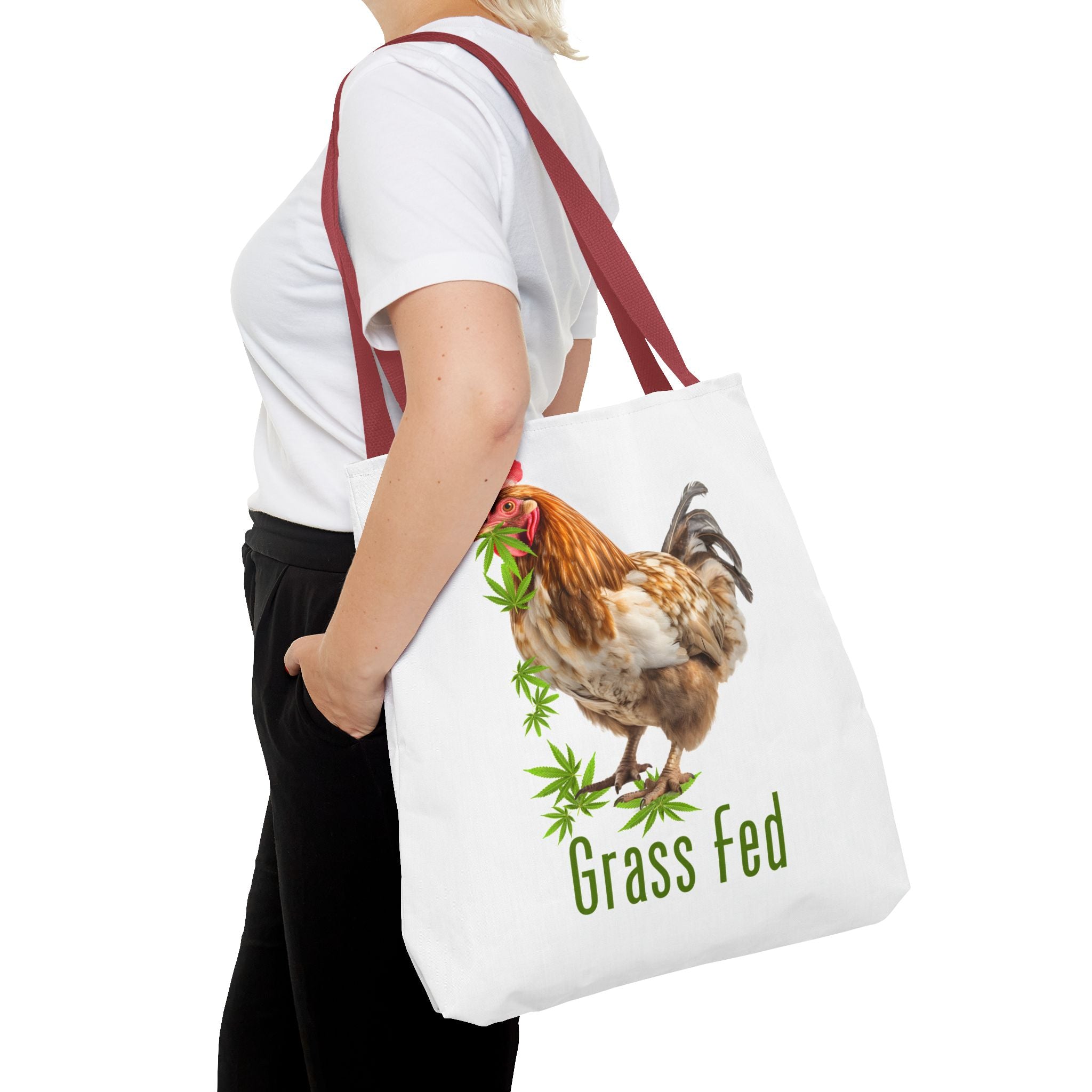 Whimsical Chicken Tote Bag - Perfect for Farm Lovers, Eco-Friendly Shopping, Gift for Chicken Enthusiasts, Mother's Day, Picnic