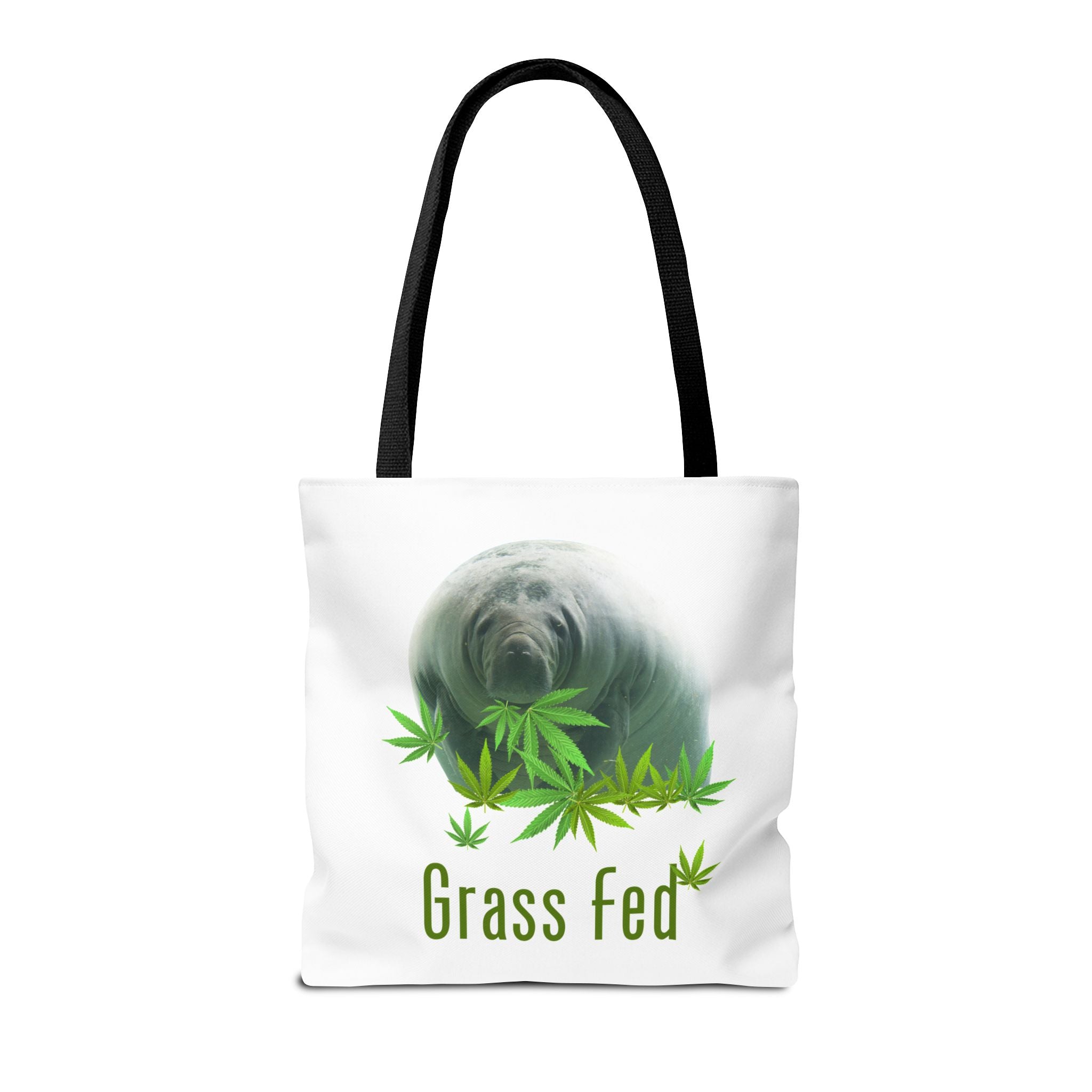 Grass Fed Tote Bag - Eco-Friendly, Animal Lovers Gift, Shopping, Beach, Reusable Bag
