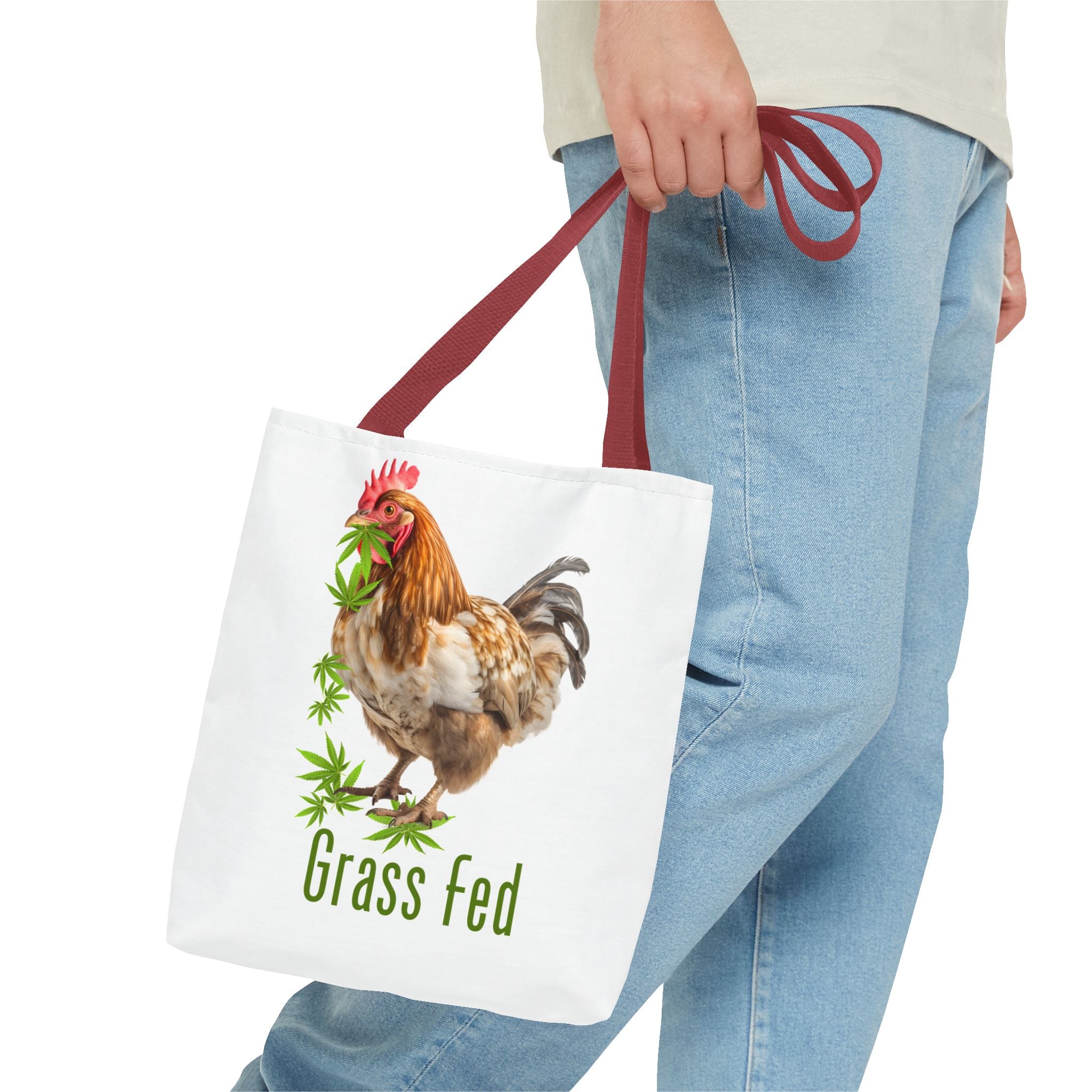 Whimsical Chicken Tote Bag - Perfect for Farm Lovers, Eco-Friendly Shopping, Gift for Chicken Enthusiasts, Mother's Day, Picnic