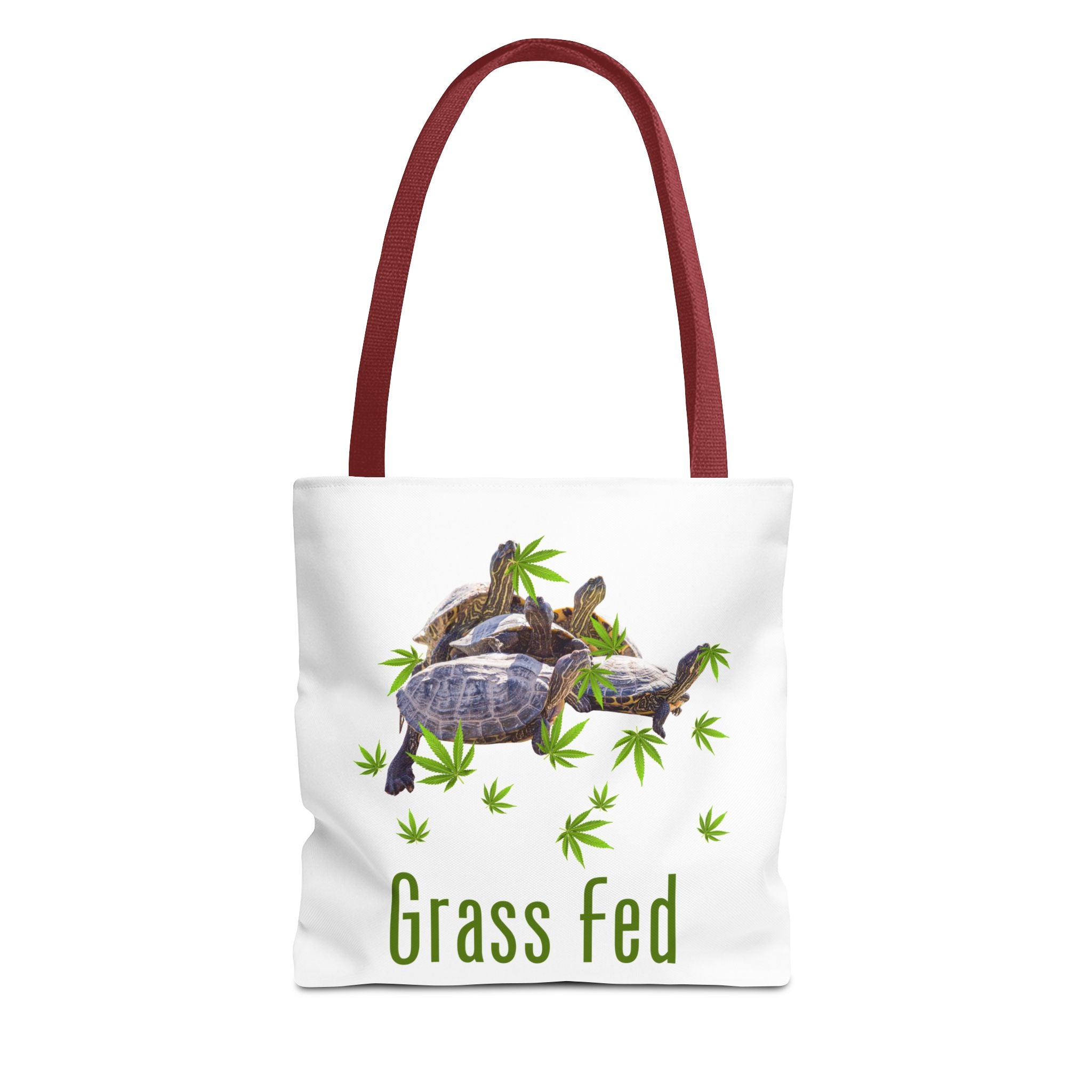 Eco-Friendly Turtle Tote Bag, Grass Fed Design, Reusable Shopping Bag, Animal Lover Gift, Beach Tote, Sustainable Fashion