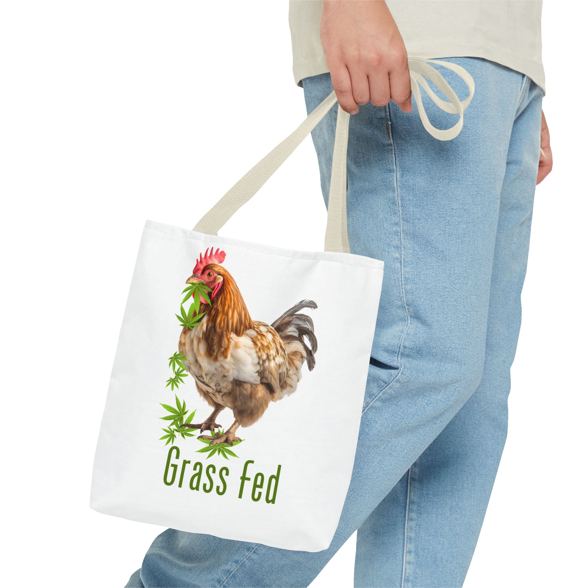 Whimsical Chicken Tote Bag - Perfect for Farm Lovers, Eco-Friendly Shopping, Gift for Chicken Enthusiasts, Mother's Day, Picnic