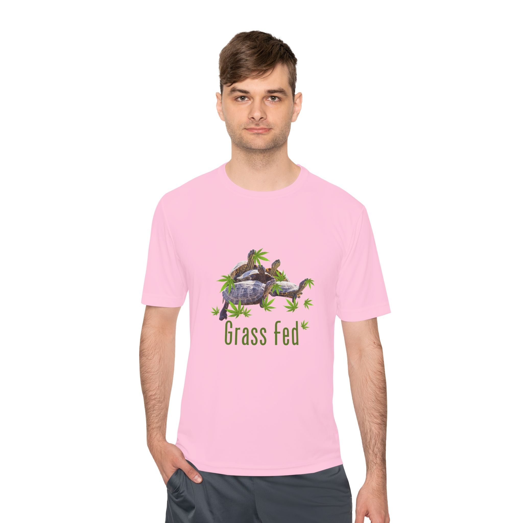 Turtle Grass Fed Unisex Moisture Wicking Tee - Eco-Friendly Apparel for Nature Lovers, Perfect for Outdoor Activities, Casual Wear, Gifts, [...]