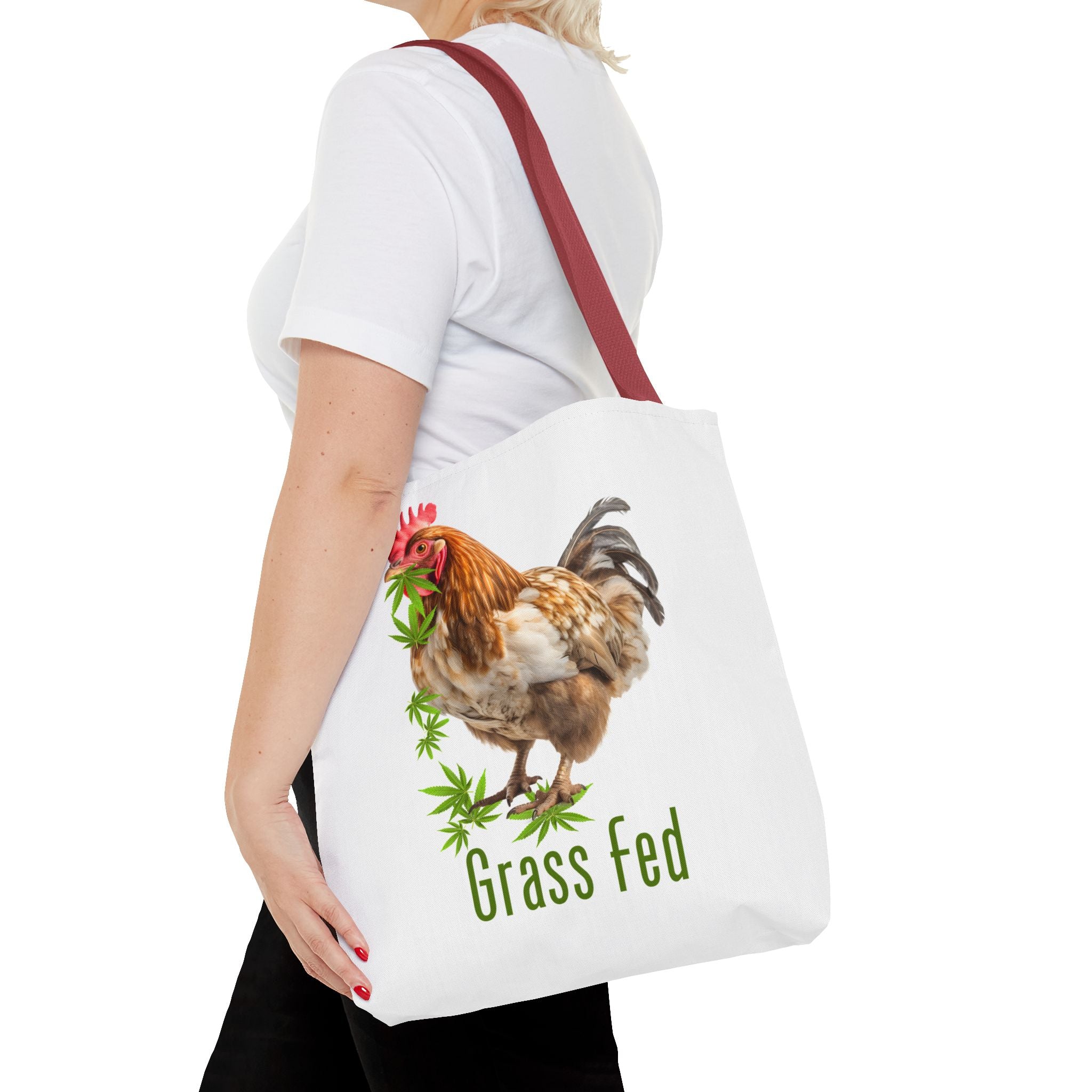 Whimsical Chicken Tote Bag - Perfect for Farm Lovers, Eco-Friendly Shopping, Gift for Chicken Enthusiasts, Mother's Day, Picnic