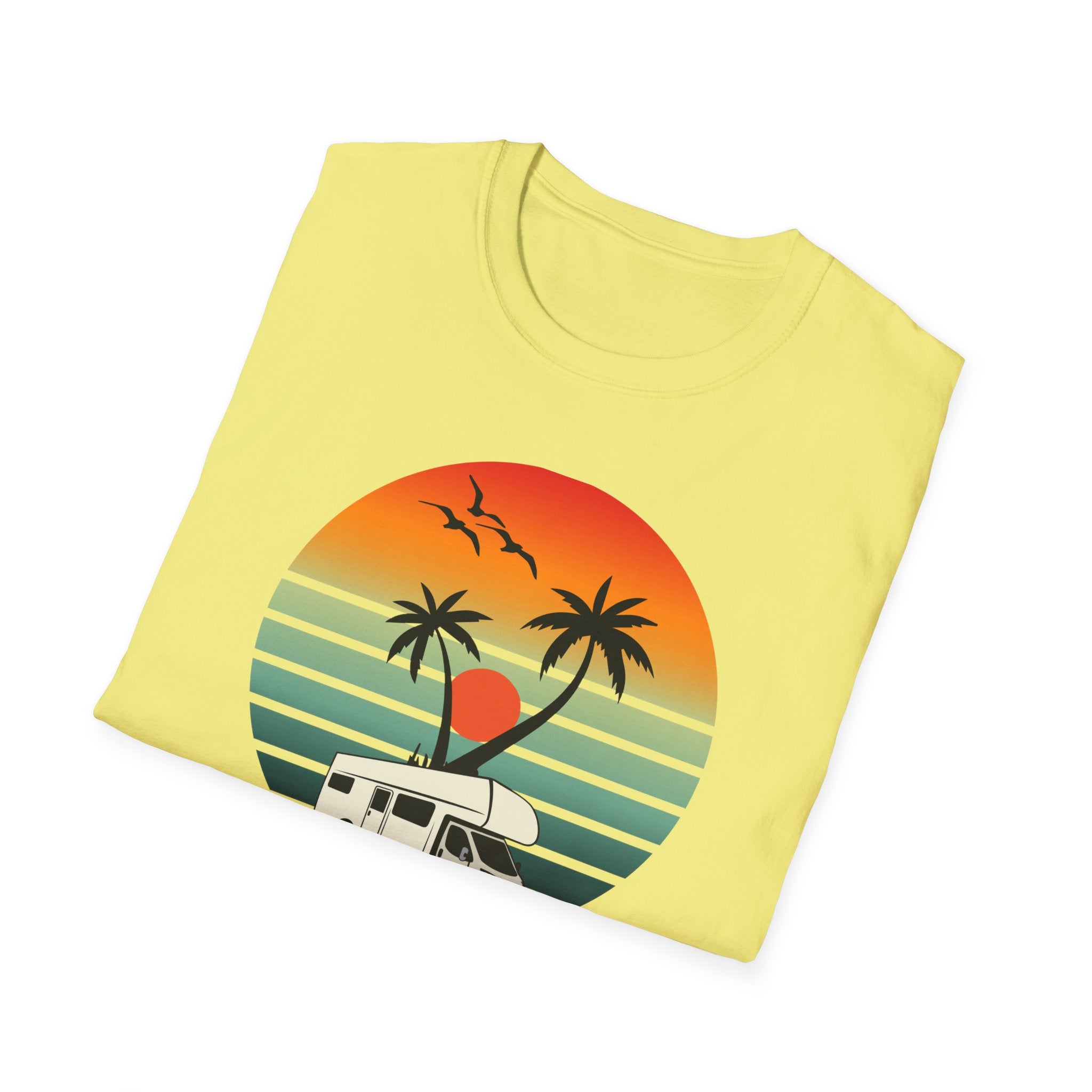 Retired Relaxed Unisex T-Shirt | Casual Summer Tee, Gift for Retirees, Beach Vibe Shirt, Vacation Wear, Comfortable Everyday Style