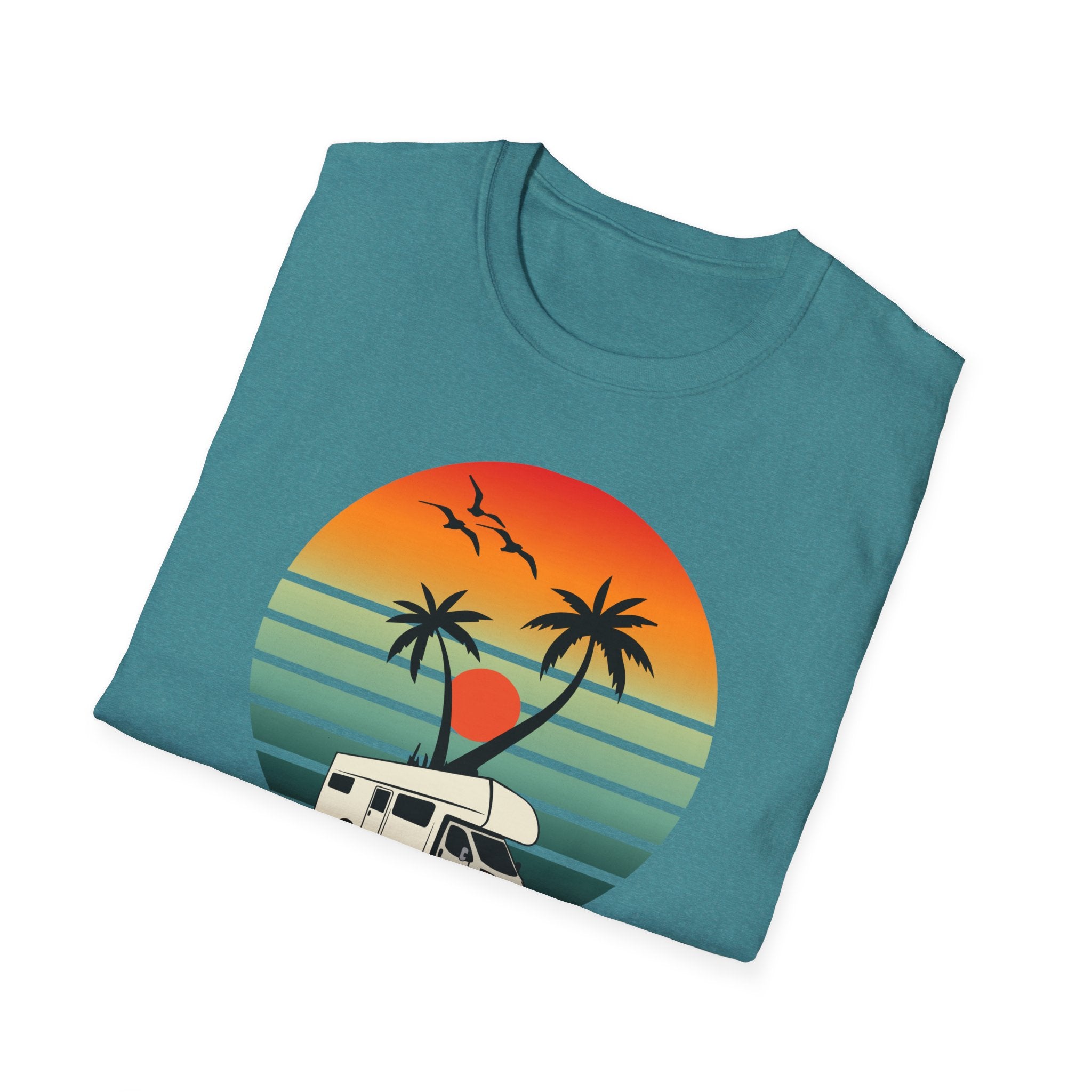 Retired Relaxed Unisex T-Shirt | Casual Summer Tee, Gift for Retirees, Beach Vibe Shirt, Vacation Wear, Comfortable Everyday Style