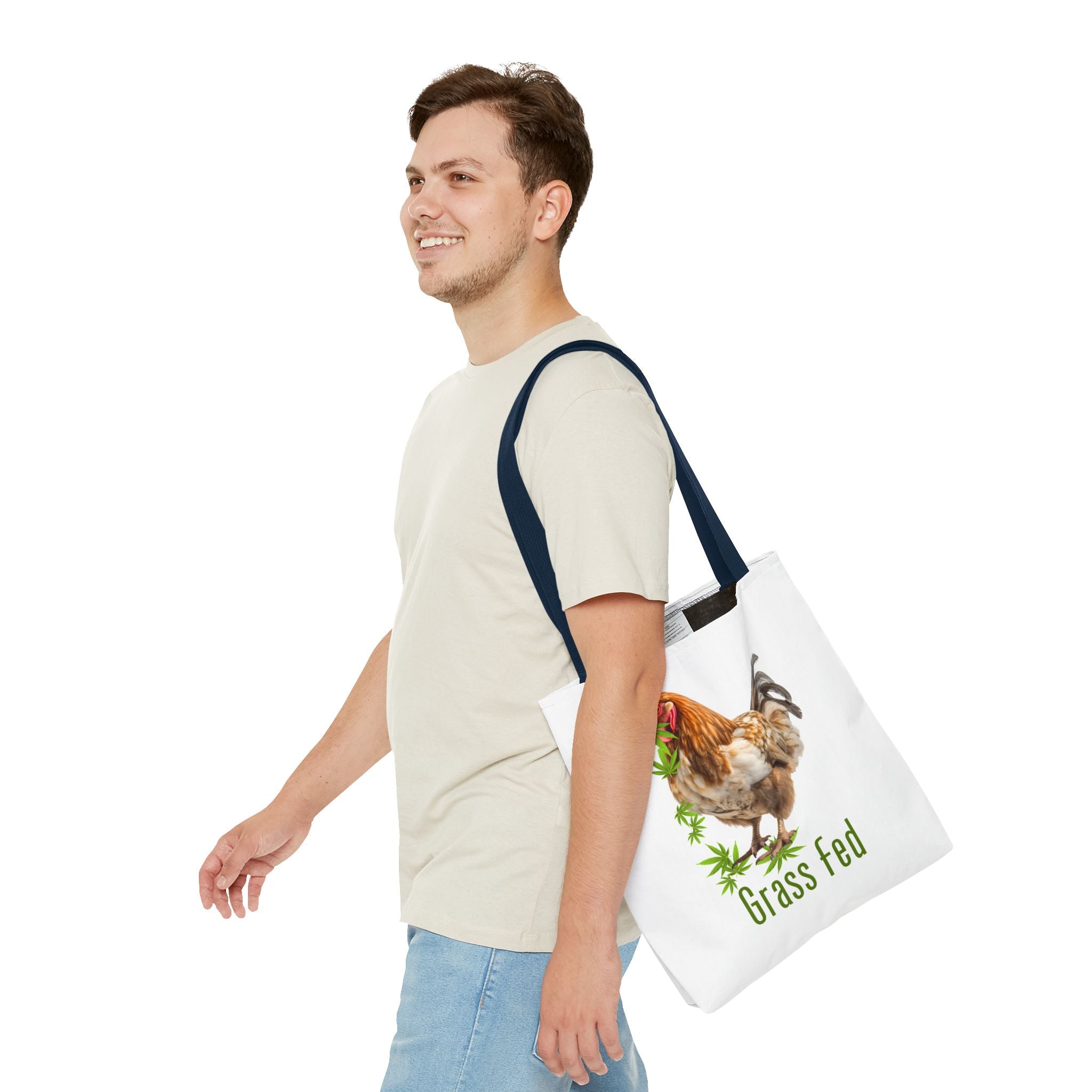 Whimsical Chicken Tote Bag - Perfect for Farm Lovers, Eco-Friendly Shopping, Gift for Chicken Enthusiasts, Mother's Day, Picnic