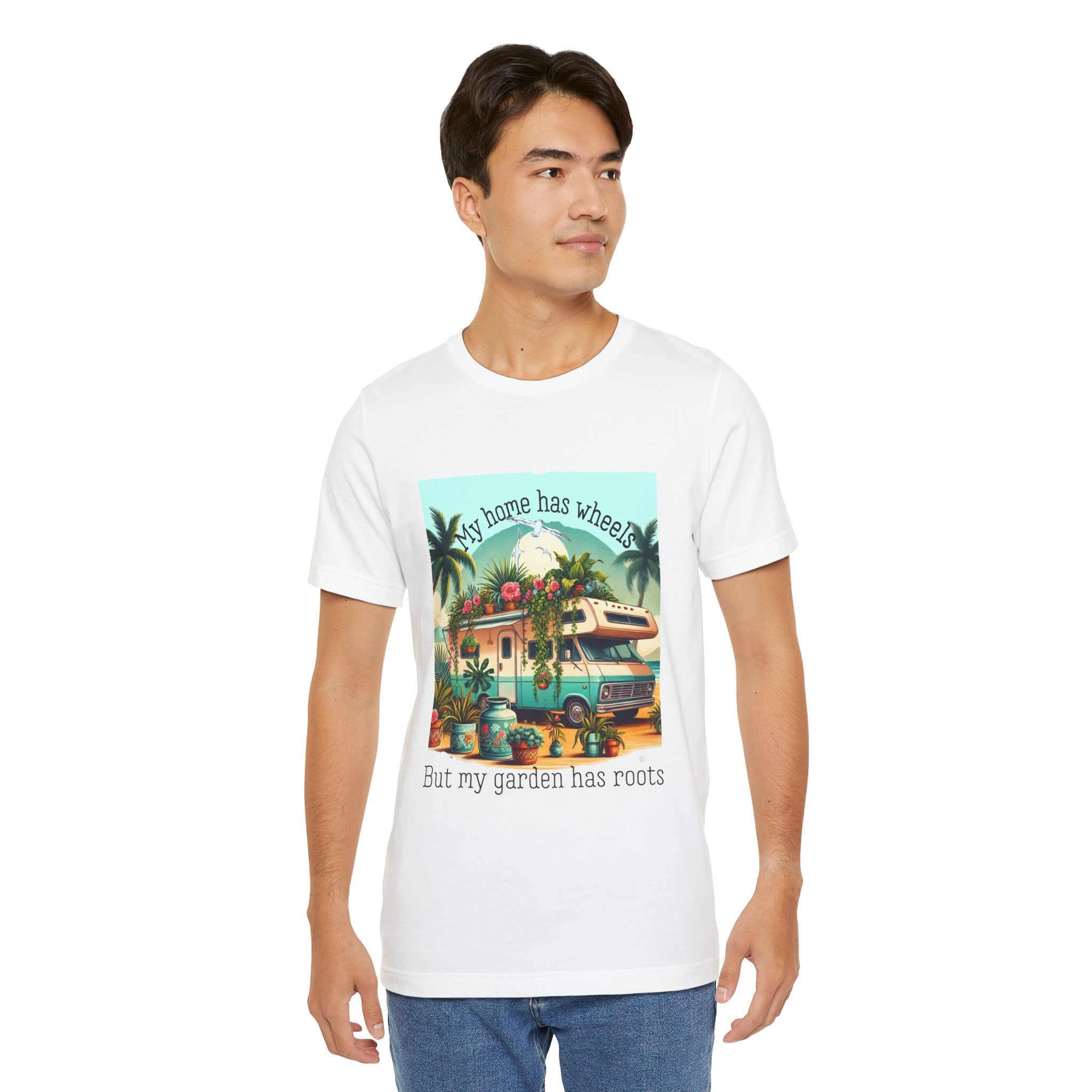 My Home Has Wheels – RV Life Outdoor Adventure Tee