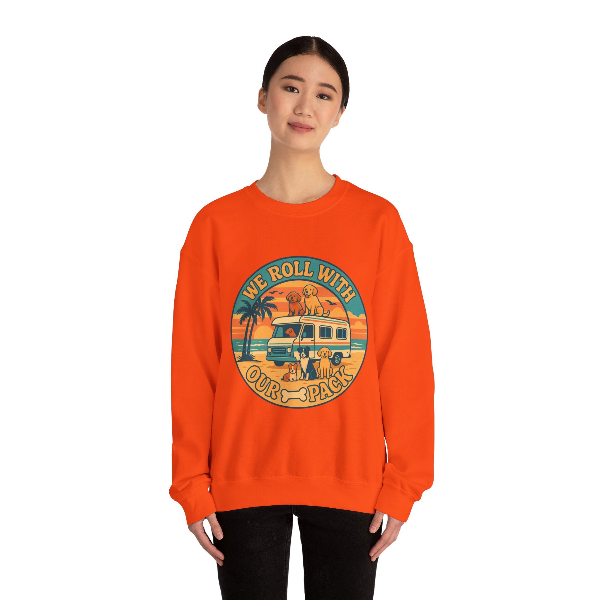 Adventure-Inspired Unisex Crewneck Sweatshirt, Dog Lover Gift, Vintage Travel Style, Cozy Layer, Perfect for Road Trips, Holidays, [...]