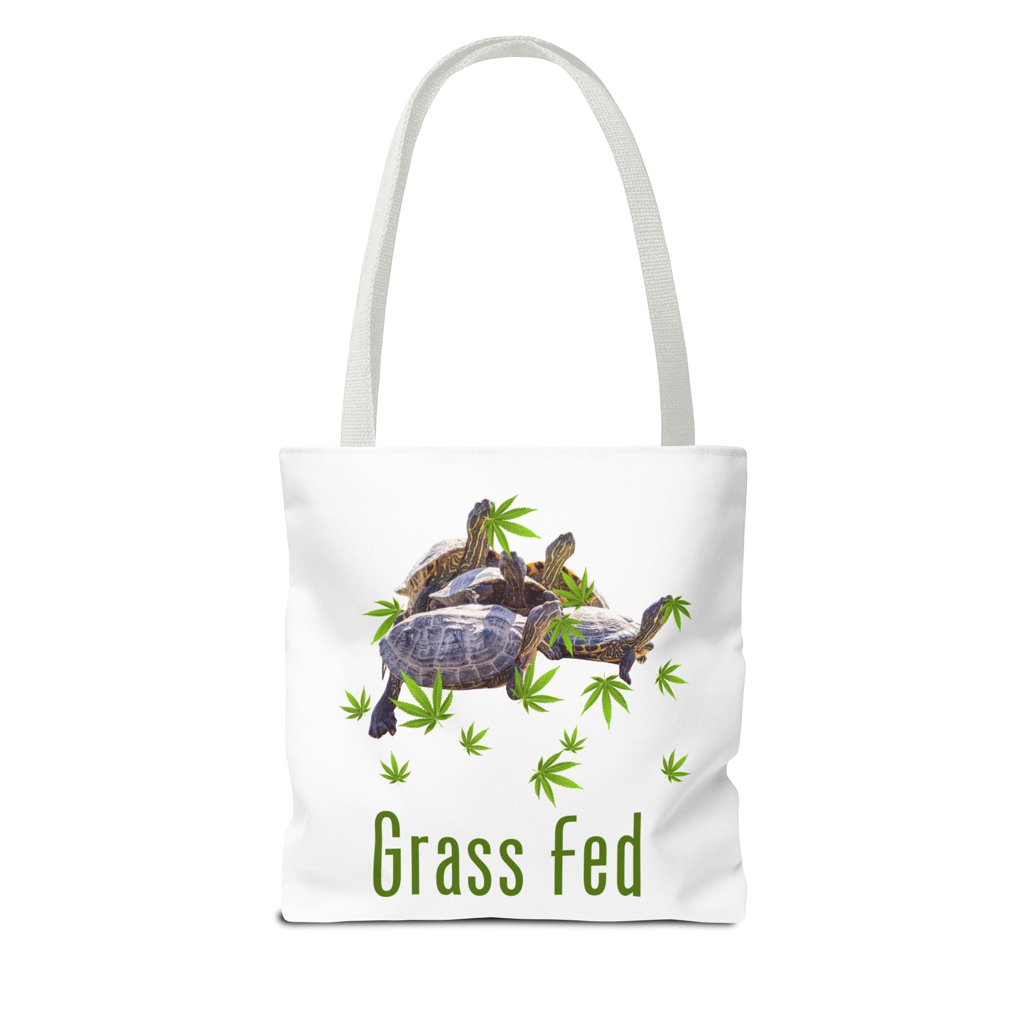 Eco-Friendly Turtle Tote Bag, Grass Fed Design, Reusable Shopping Bag, Animal Lover Gift, Beach Tote, Sustainable Fashion