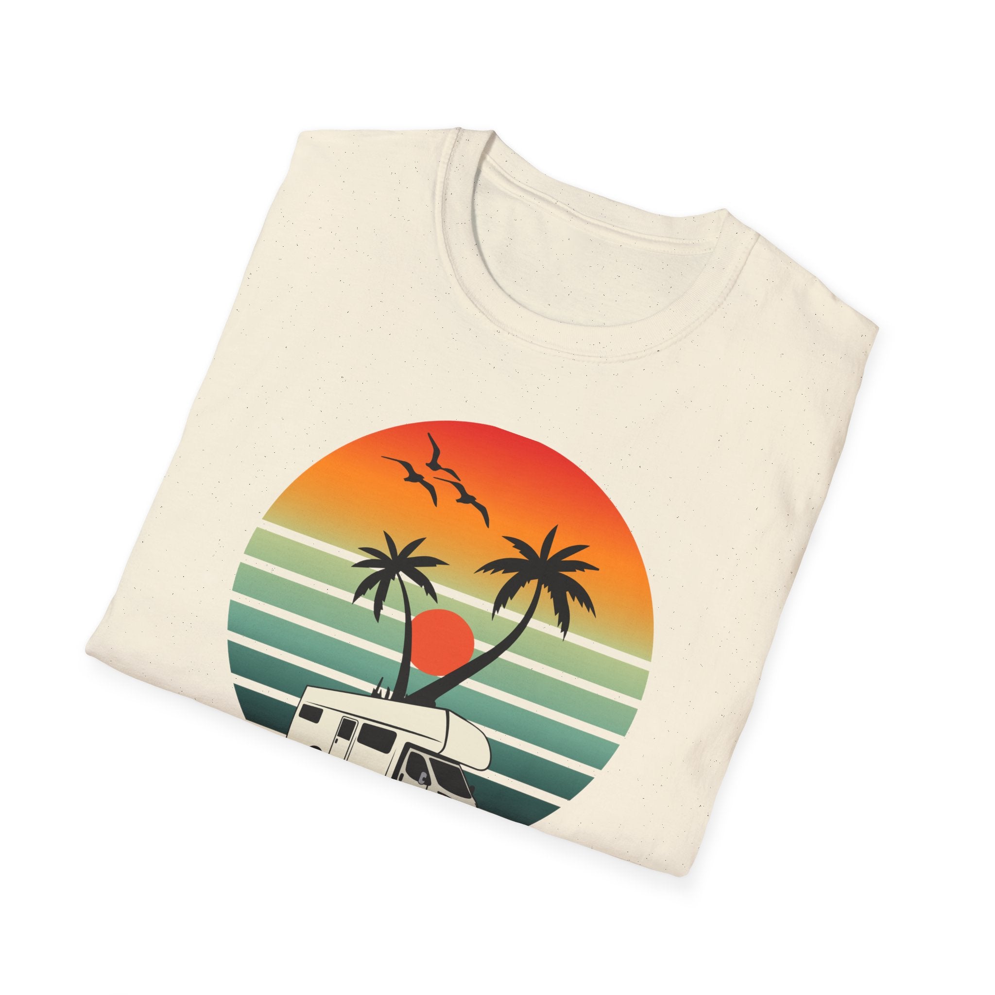 Retired Relaxed Unisex T-Shirt | Casual Summer Tee, Gift for Retirees, Beach Vibe Shirt, Vacation Wear, Comfortable Everyday Style