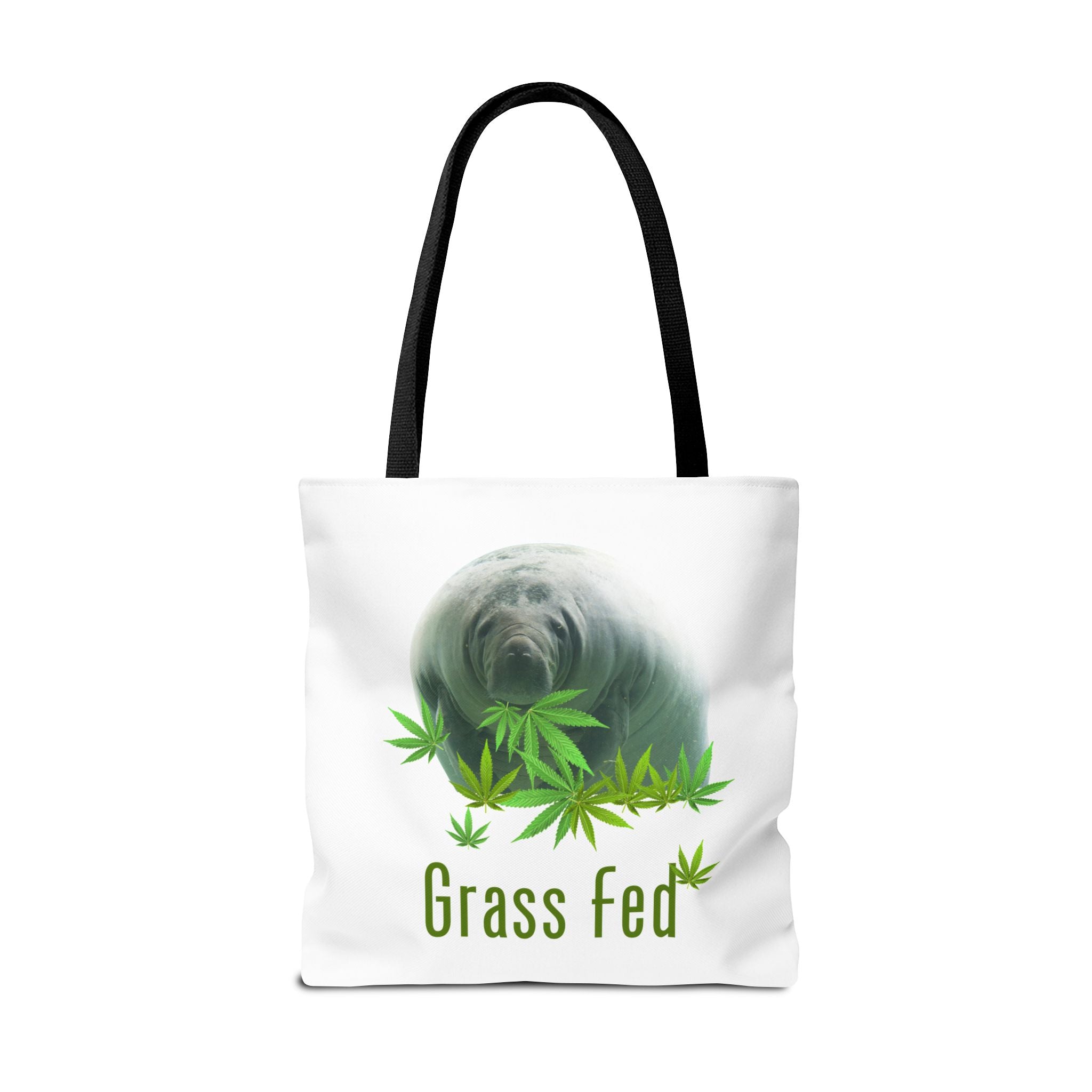 Grass Fed Tote Bag - Eco-Friendly, Animal Lovers Gift, Shopping, Beach, Reusable Bag