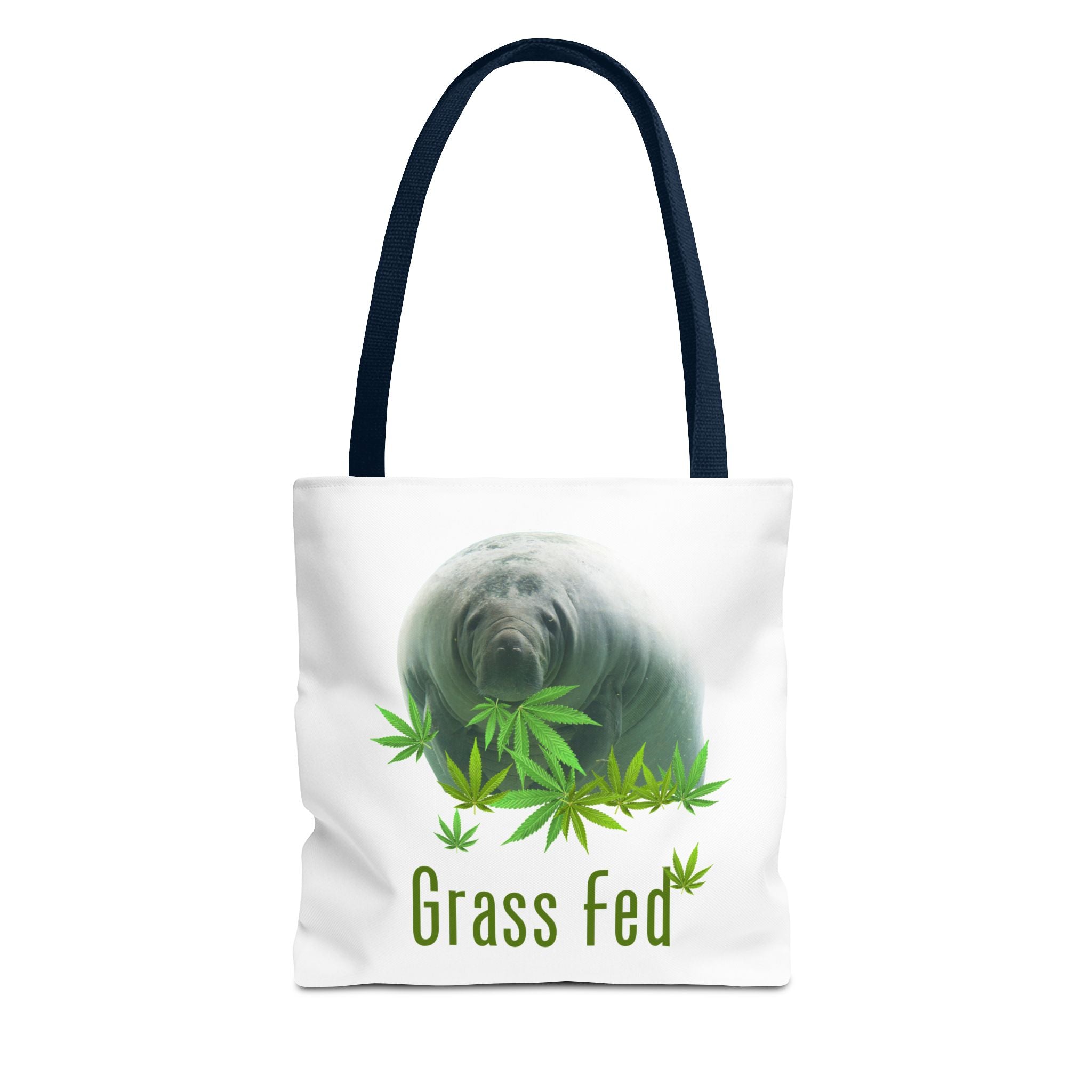 Grass Fed Tote Bag - Eco-Friendly, Animal Lovers Gift, Shopping, Beach, Reusable Bag