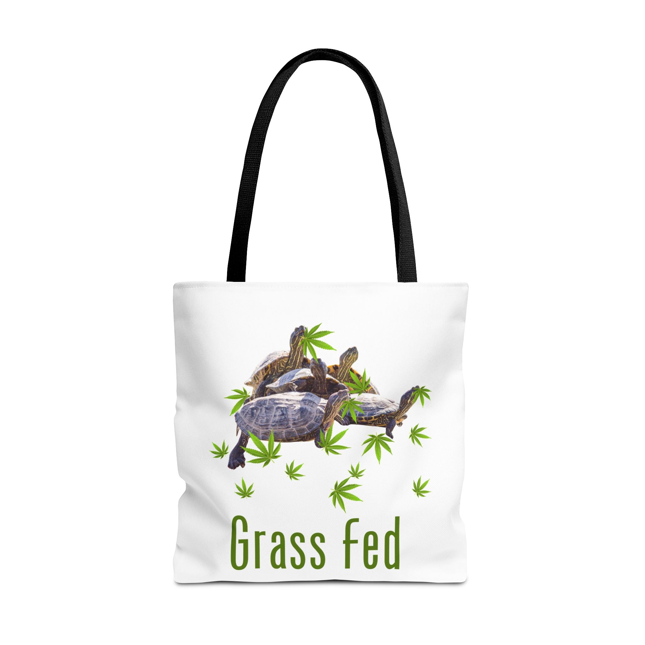 Eco-Friendly Turtle Tote Bag, Grass Fed Design, Reusable Shopping Bag, Animal Lover Gift, Beach Tote, Sustainable Fashion