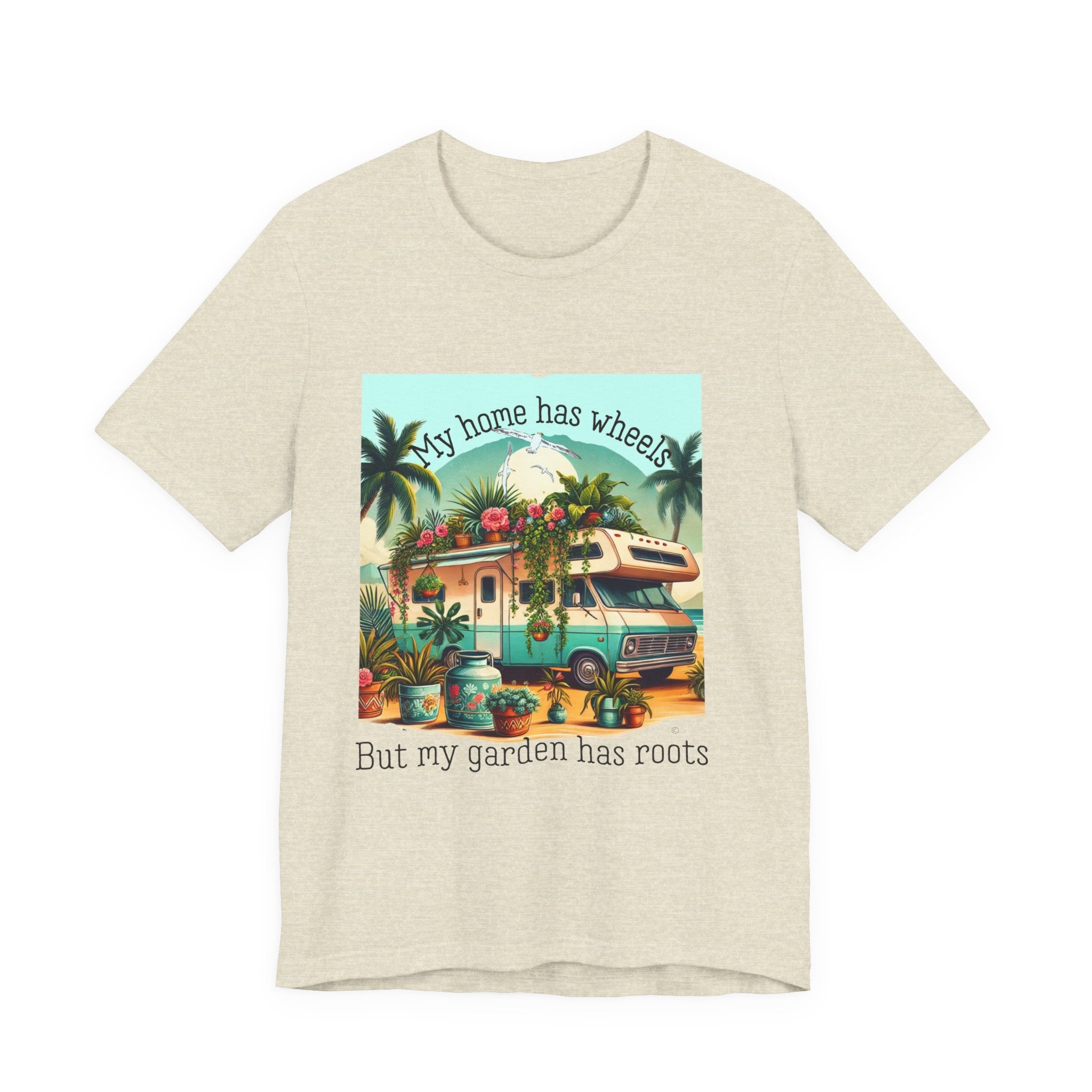My Home Has Wheels – RV Life Outdoor Adventure Tee