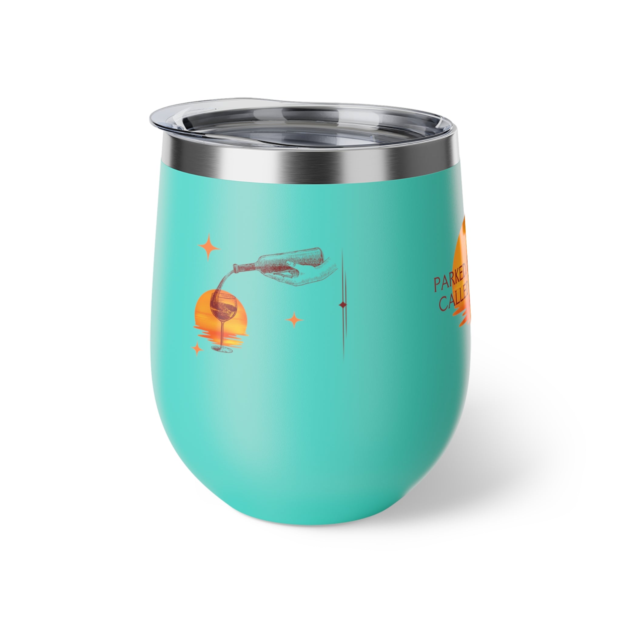 Sunset Relaxation Cup, Insulated Drinkware for Outdoor Adventures, Perfect Gift for Beach Lovers, Camping, and Celebrations