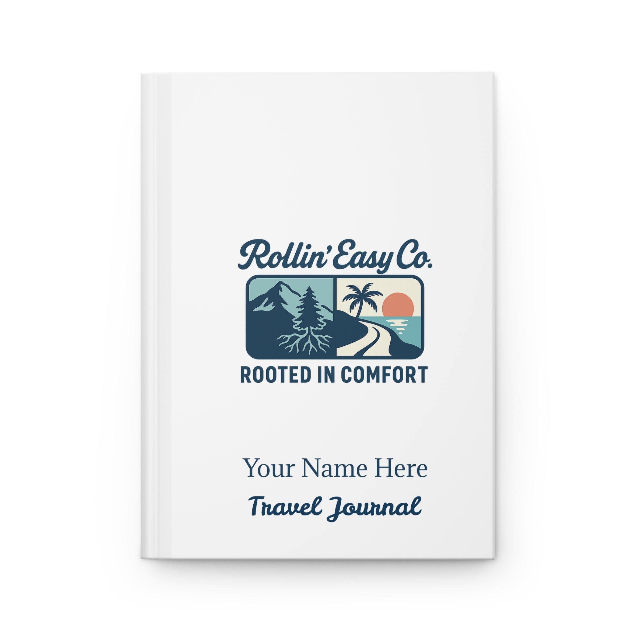 Travel Journal for Adventurers, Rooted in Comfort, Notebook for Travelers, Gift for Explorers, Unique Writing Journal, Eco-Friendly Journal