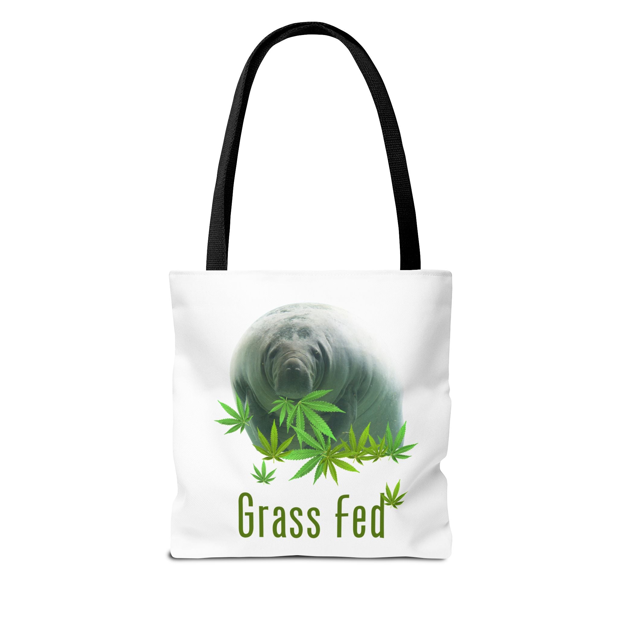 Grass Fed Tote Bag - Eco-Friendly, Animal Lovers Gift, Shopping, Beach, Reusable Bag