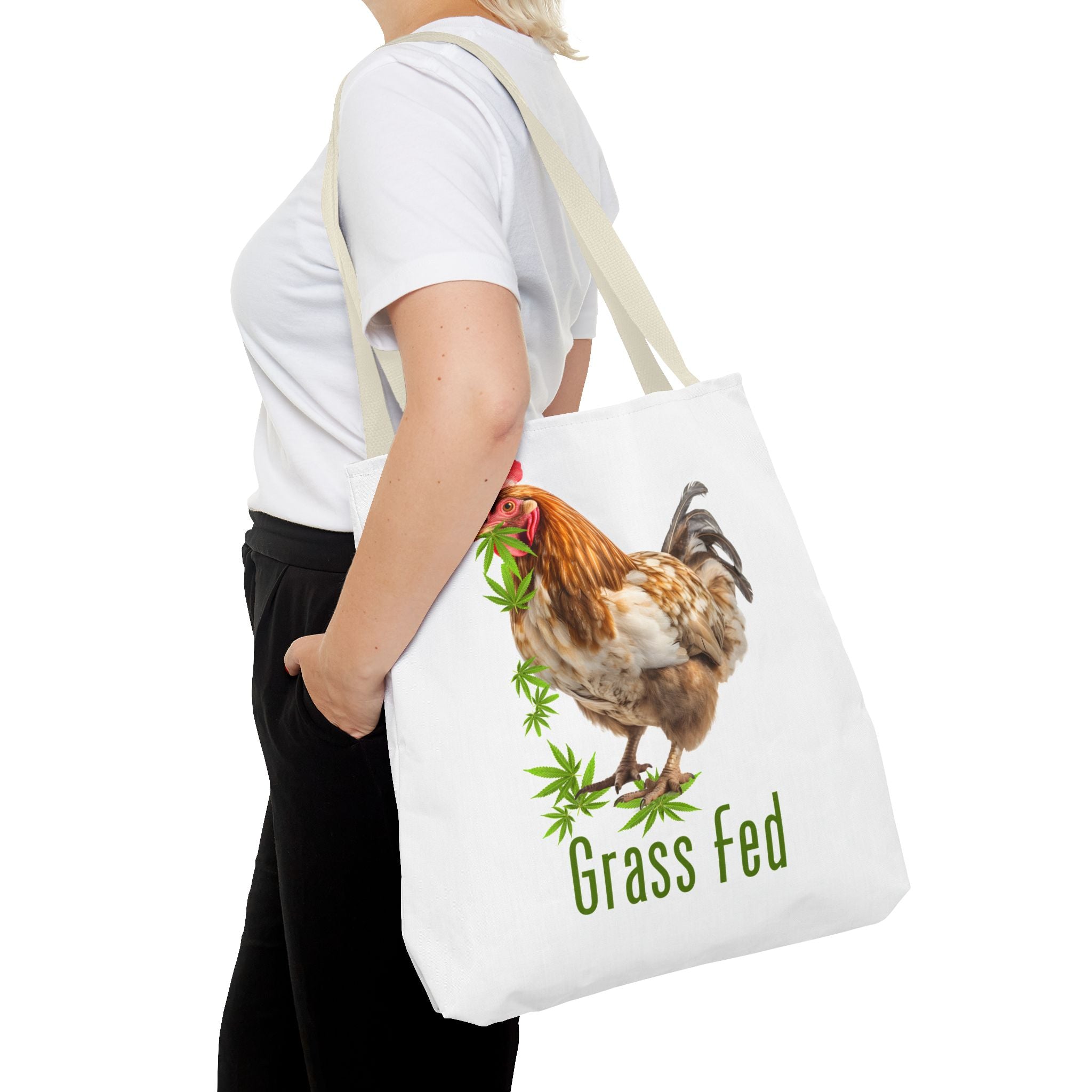 Whimsical Chicken Tote Bag - Perfect for Farm Lovers, Eco-Friendly Shopping, Gift for Chicken Enthusiasts, Mother's Day, Picnic