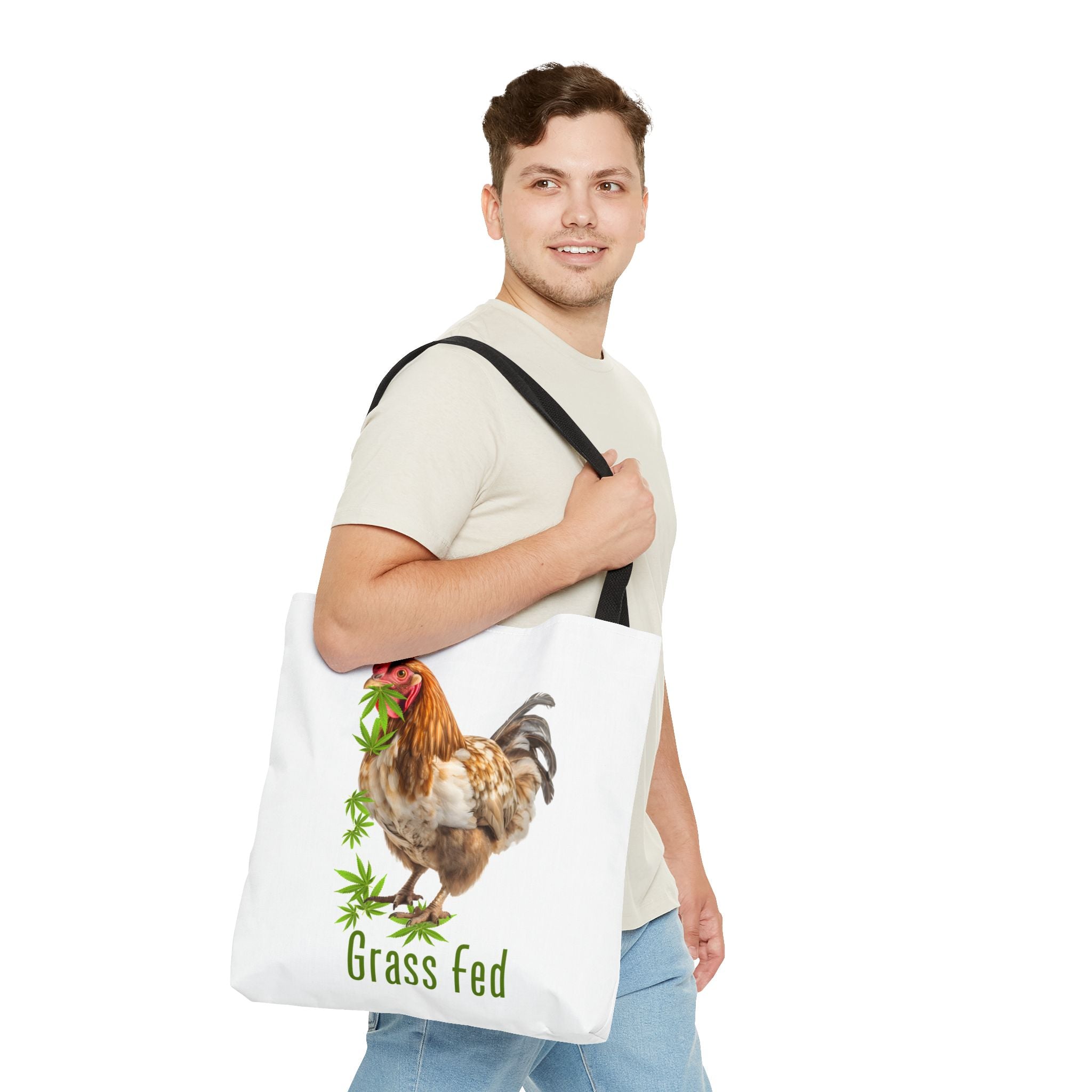 Whimsical Chicken Tote Bag - Perfect for Farm Lovers, Eco-Friendly Shopping, Gift for Chicken Enthusiasts, Mother's Day, Picnic