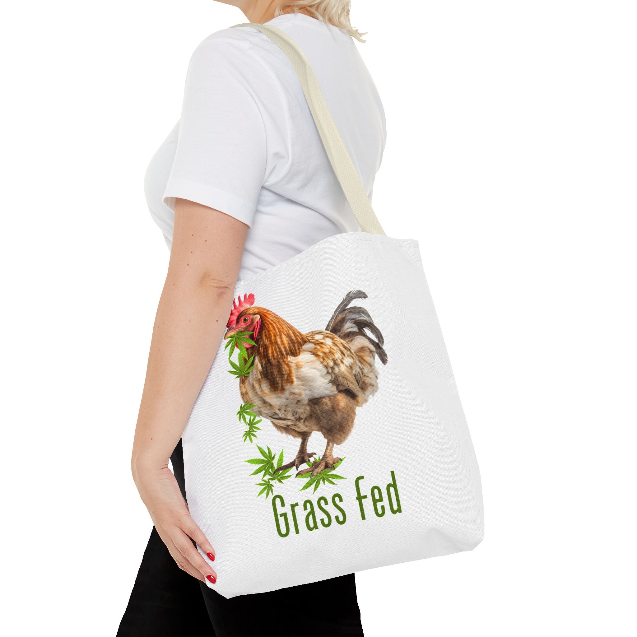 Whimsical Chicken Tote Bag - Perfect for Farm Lovers, Eco-Friendly Shopping, Gift for Chicken Enthusiasts, Mother's Day, Picnic