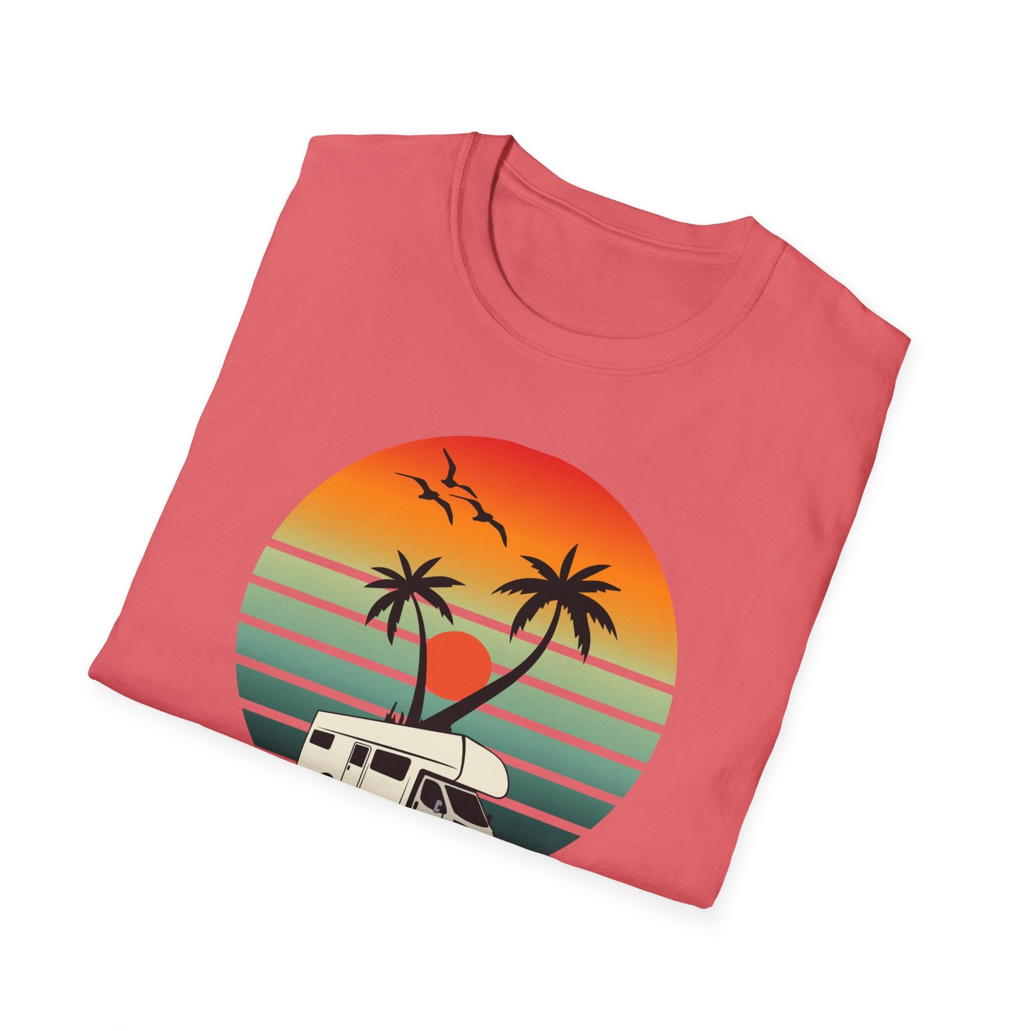 Retired Relaxed Unisex T-Shirt | Casual Summer Tee, Gift for Retirees, Beach Vibe Shirt, Vacation Wear, Comfortable Everyday Style