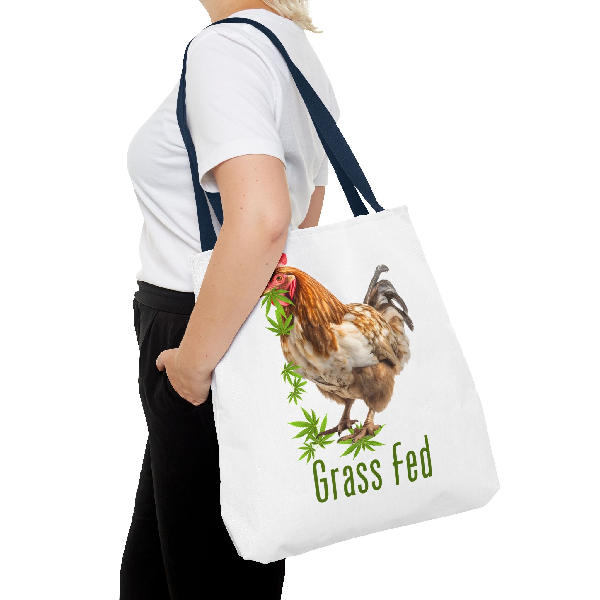 Whimsical Chicken Tote Bag - Perfect for Farm Lovers, Eco-Friendly Shopping, Gift for Chicken Enthusiasts, Mother's Day, Picnic