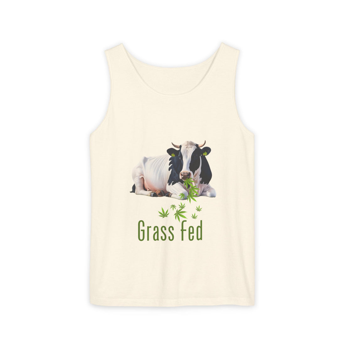 Grass Fed Unisex Tank Top | Farmhouse Style Apparel, Eco-Friendly Summer Wear, Gift for Farmers, Casual Graphic Tees, Vegan Lifestyle