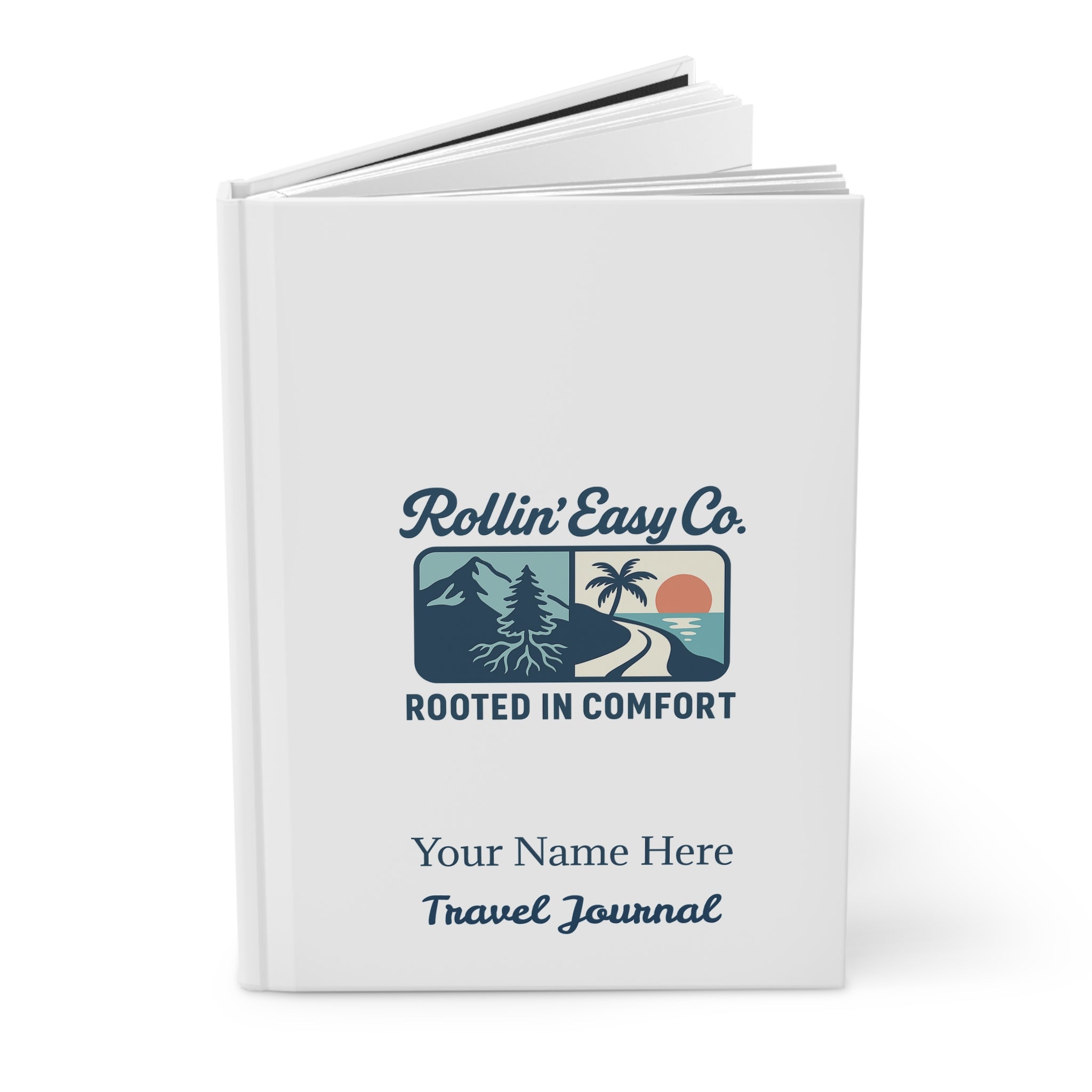 Travel Journal for Adventurers, Rooted in Comfort, Notebook for Travelers, Gift for Explorers, Unique Writing Journal, Eco-Friendly Journal