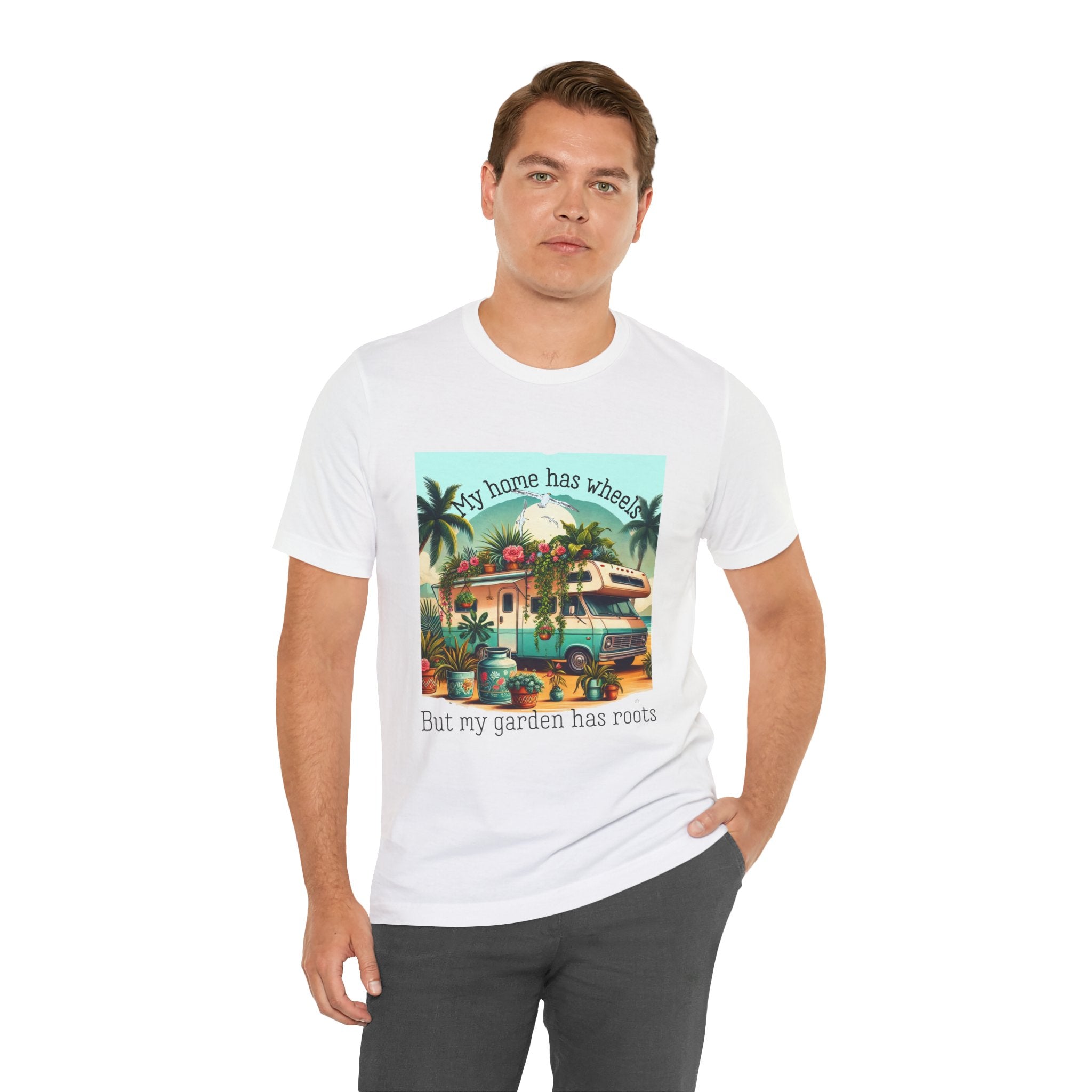 My Home Has Wheels – RV Life Outdoor Adventure Tee
