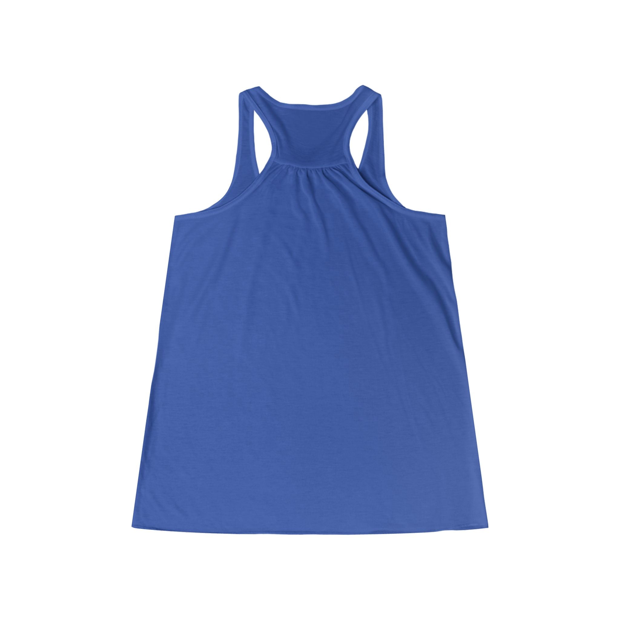 Salt air Sandy Chairs that's camper life! Women's Flowy Racerback Tank
