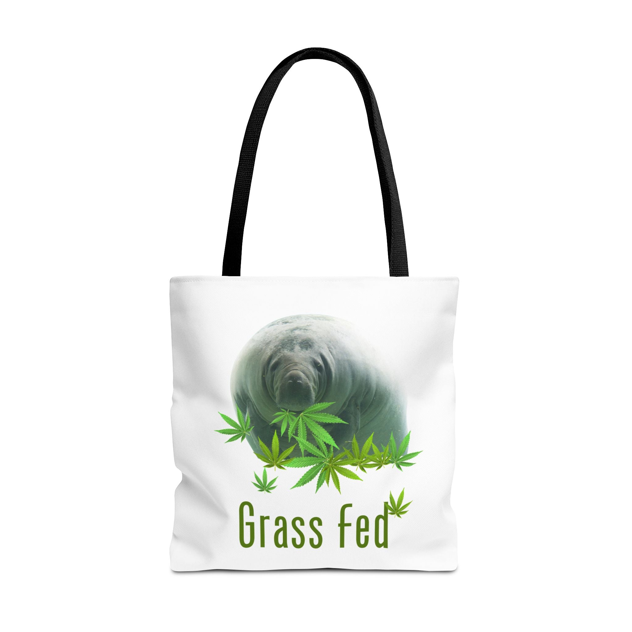 Grass Fed Tote Bag - Eco-Friendly, Animal Lovers Gift, Shopping, Beach, Reusable Bag