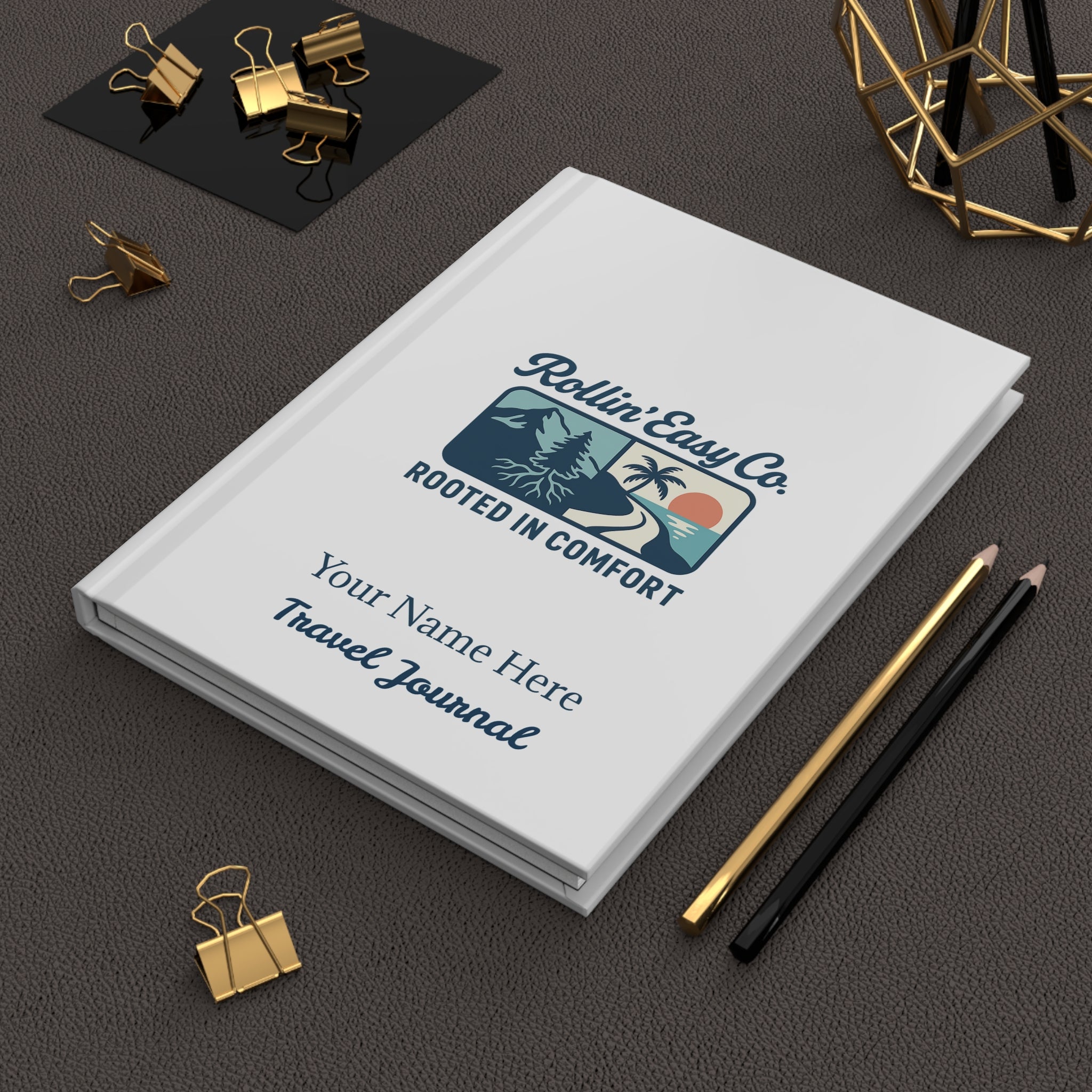 Travel Journal for Adventurers, Rooted in Comfort, Notebook for Travelers, Gift for Explorers, Unique Writing Journal, Eco-Friendly Journal