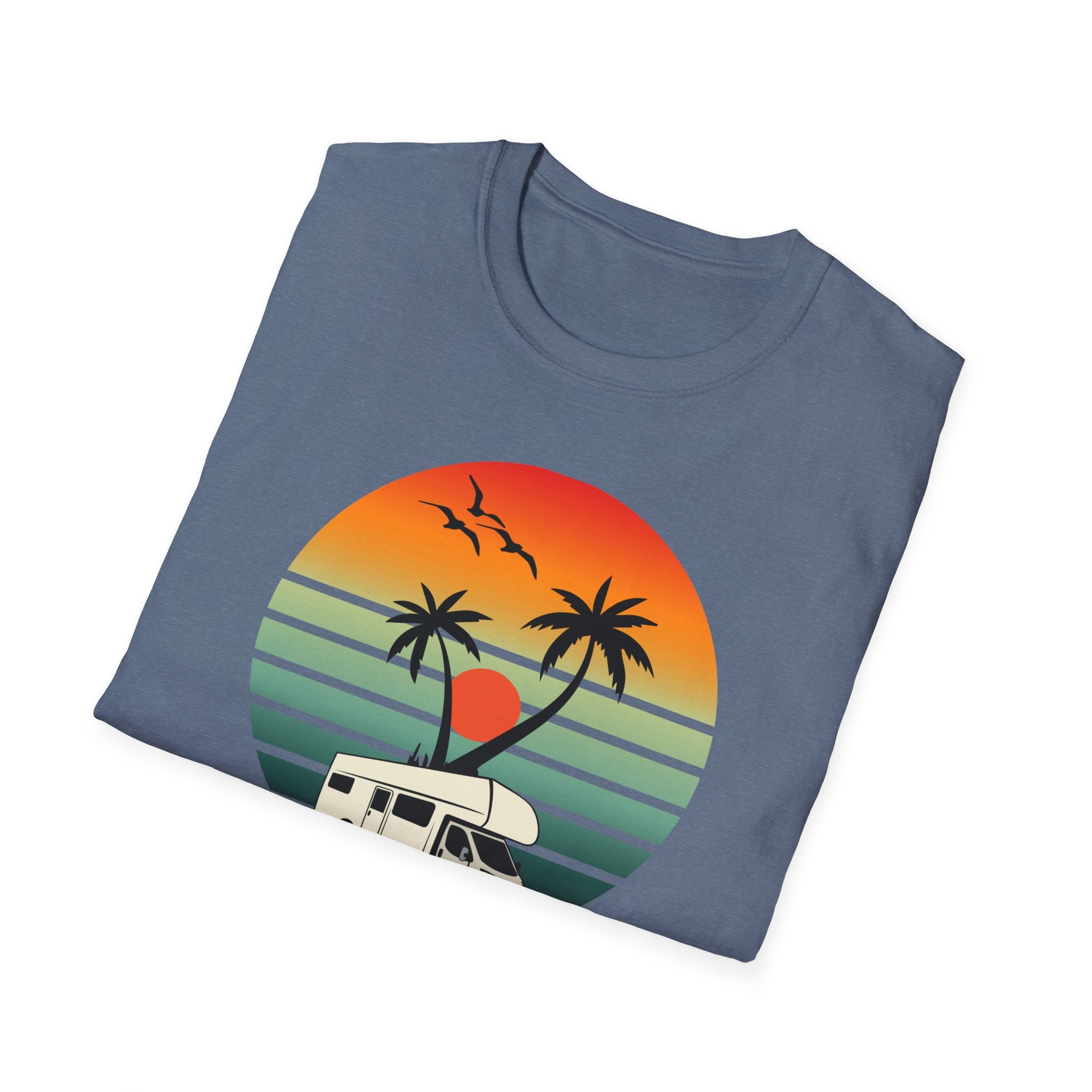 Retired Relaxed Unisex T-Shirt | Casual Summer Tee, Gift for Retirees, Beach Vibe Shirt, Vacation Wear, Comfortable Everyday Style