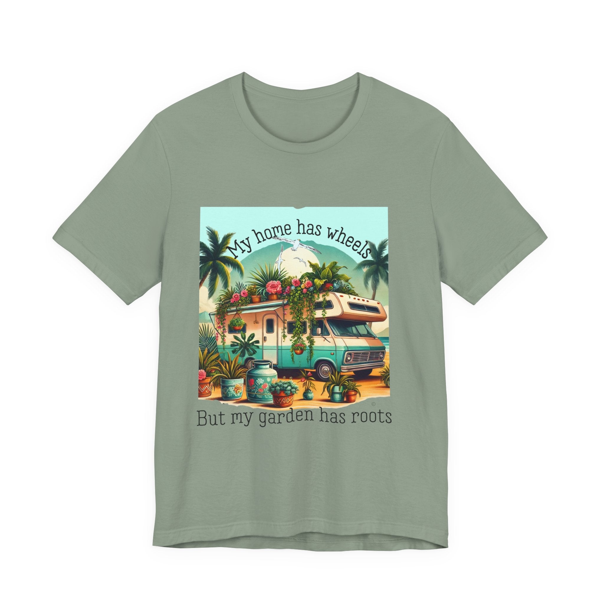 My Home Has Wheels – RV Life Outdoor Adventure Tee
