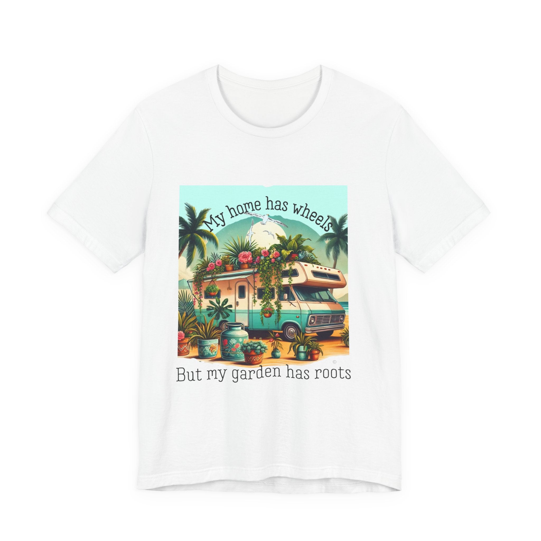 My Home Has Wheels – RV Life Outdoor Adventure Tee