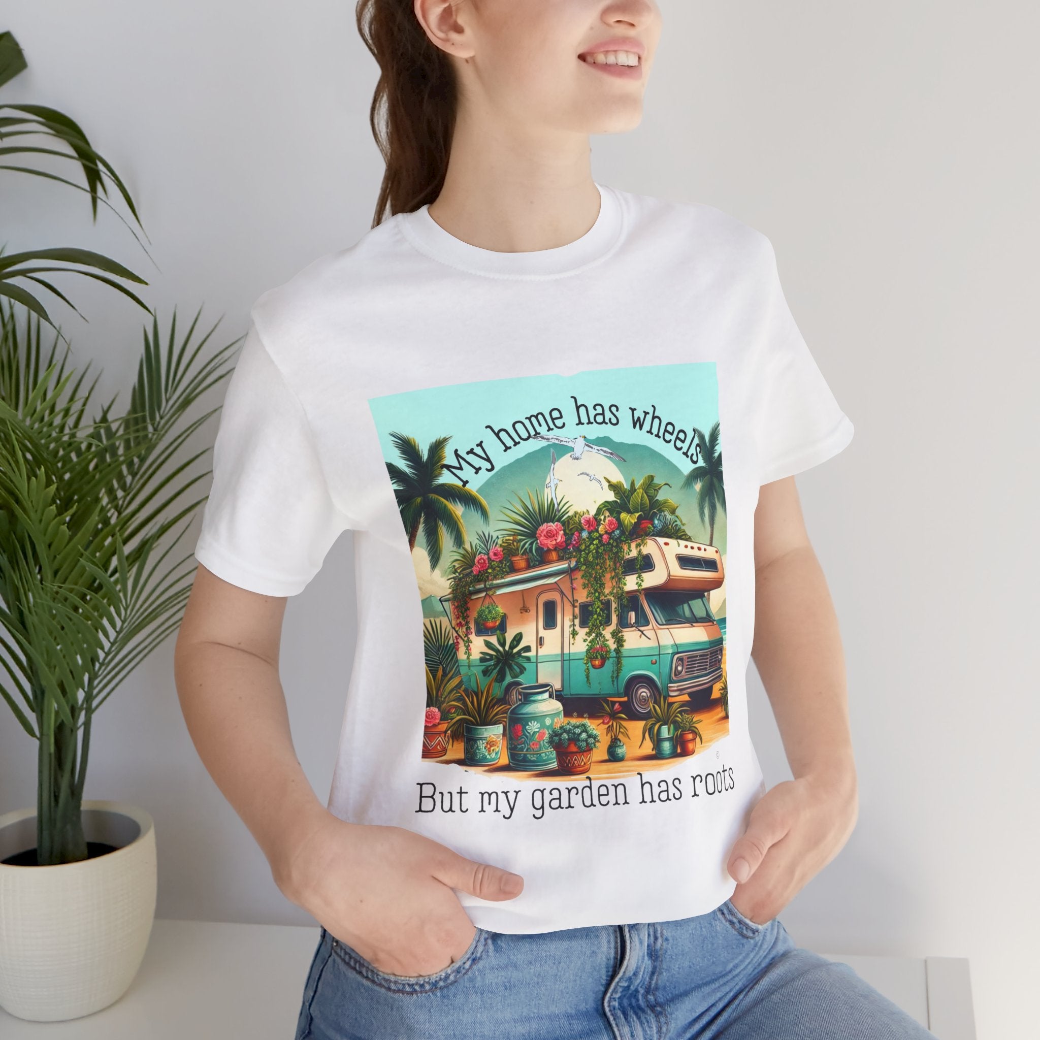 My Home Has Wheels – RV Life Outdoor Adventure Tee
