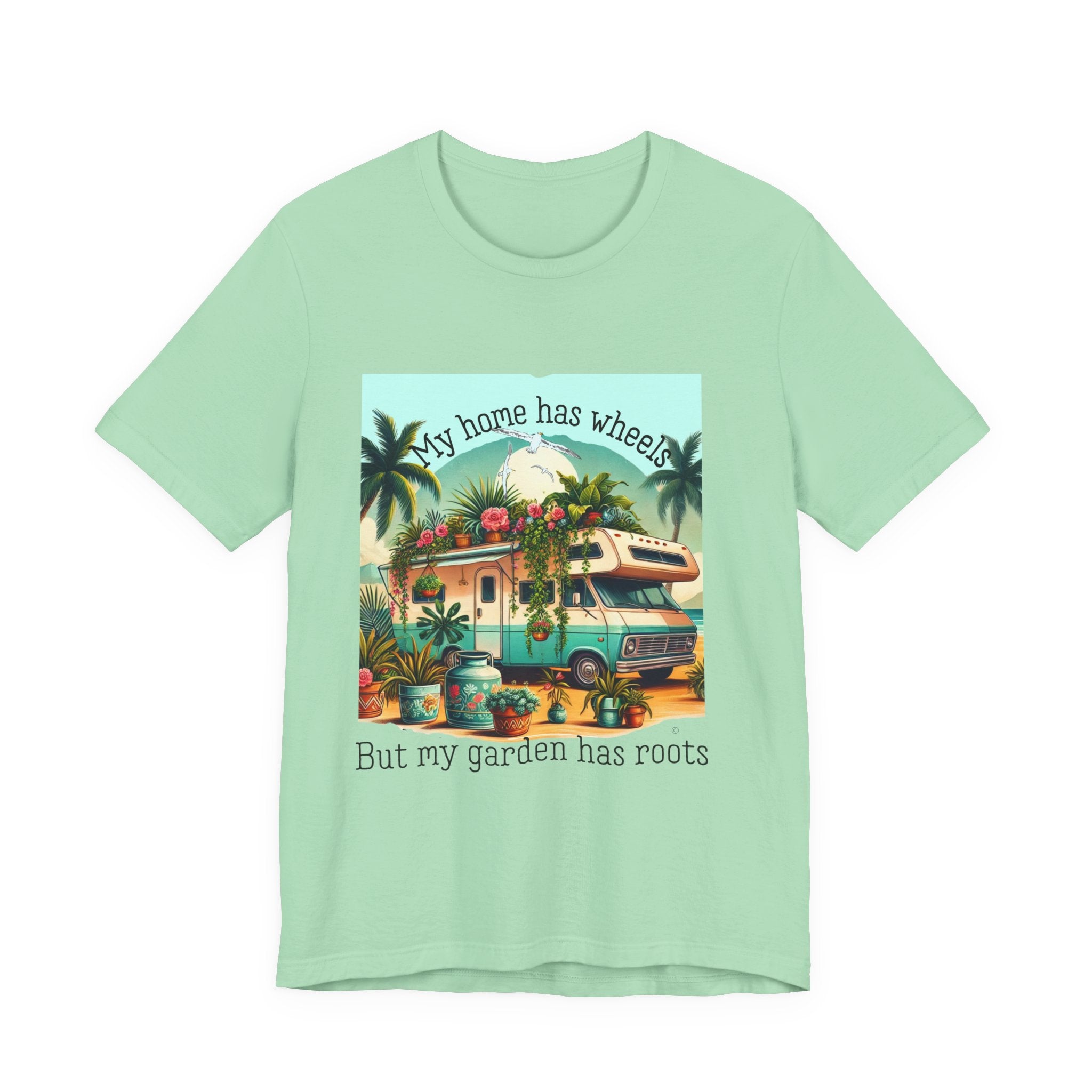 My Home Has Wheels – RV Life Outdoor Adventure Tee