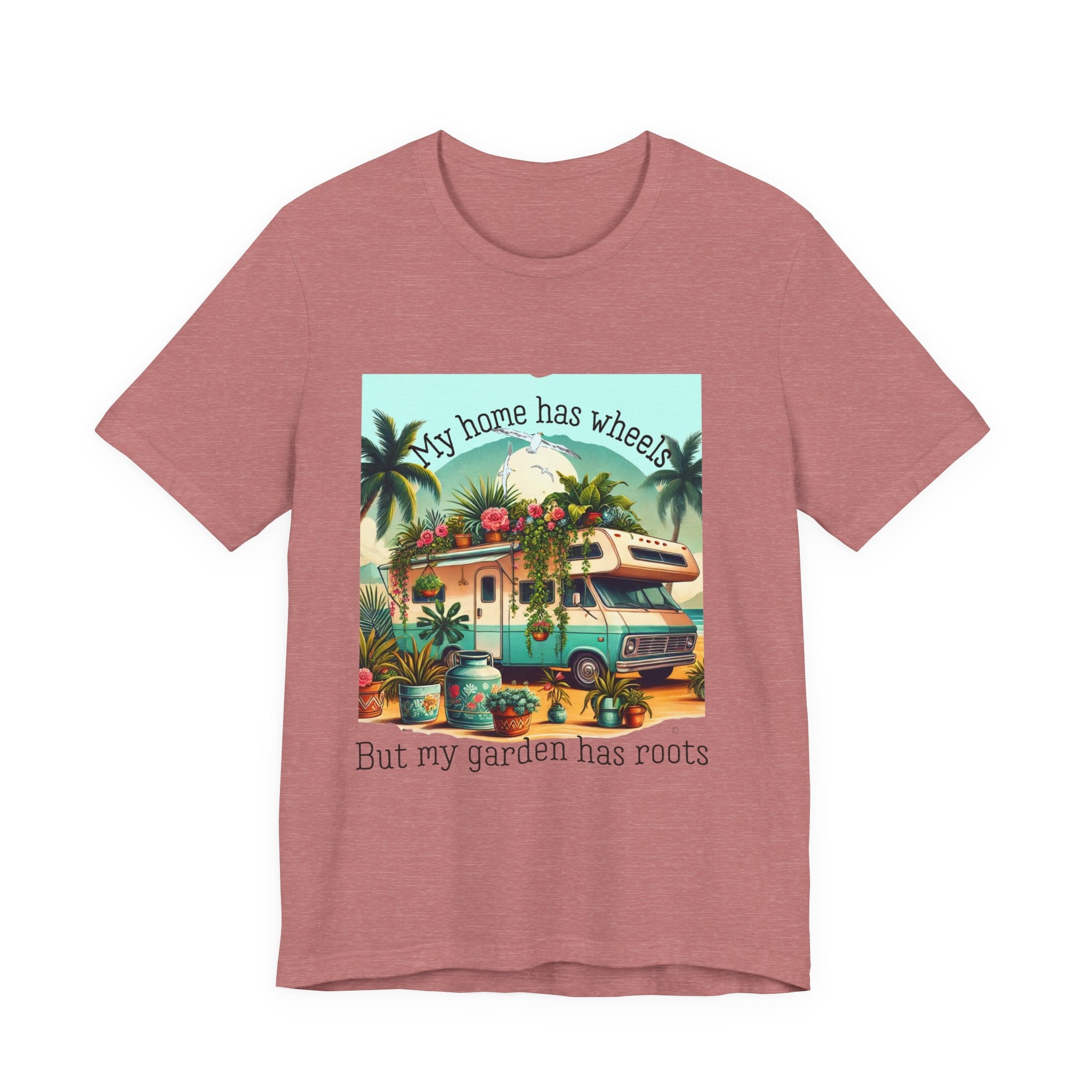 My Home Has Wheels – RV Life Outdoor Adventure Tee