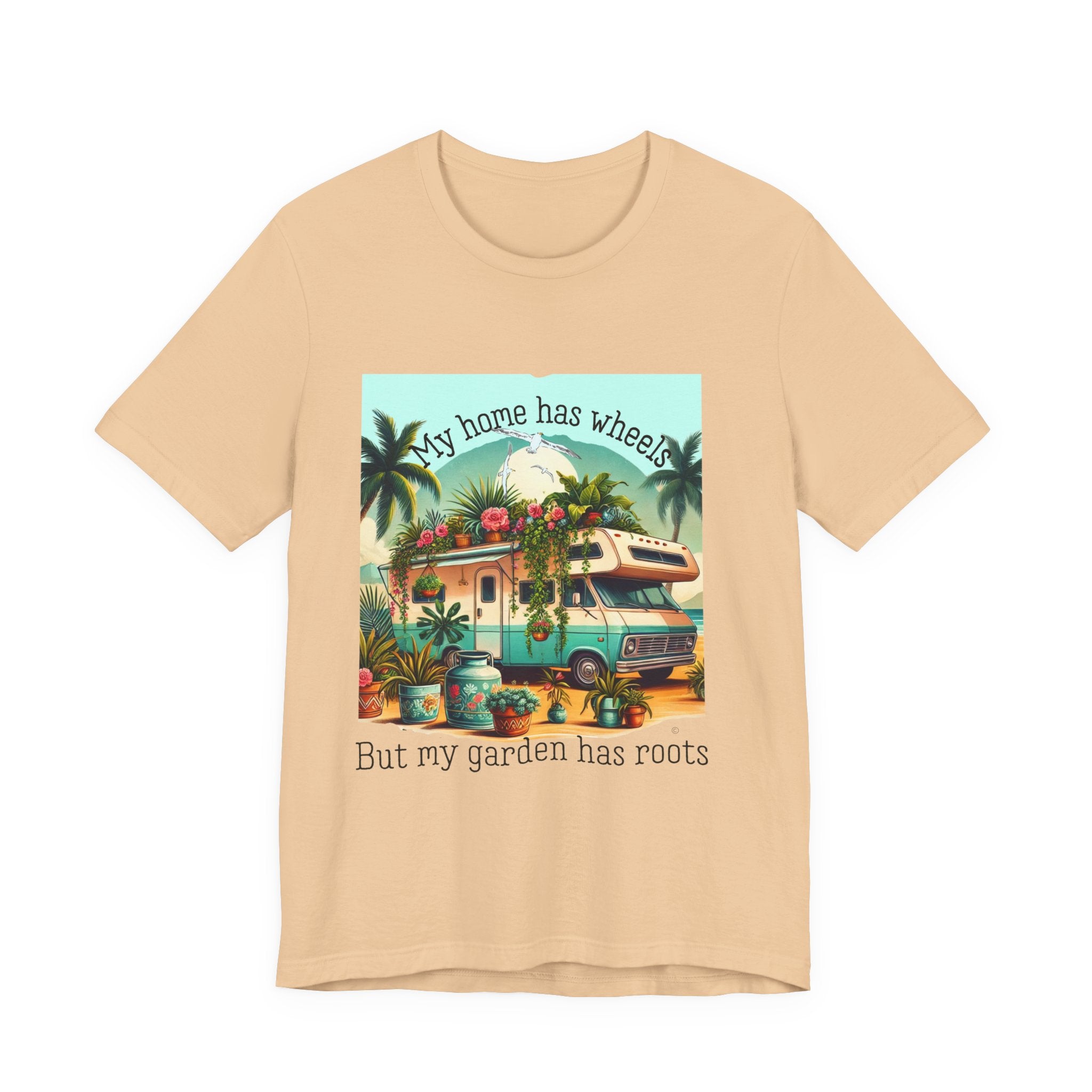 My Home Has Wheels – RV Life Outdoor Adventure Tee